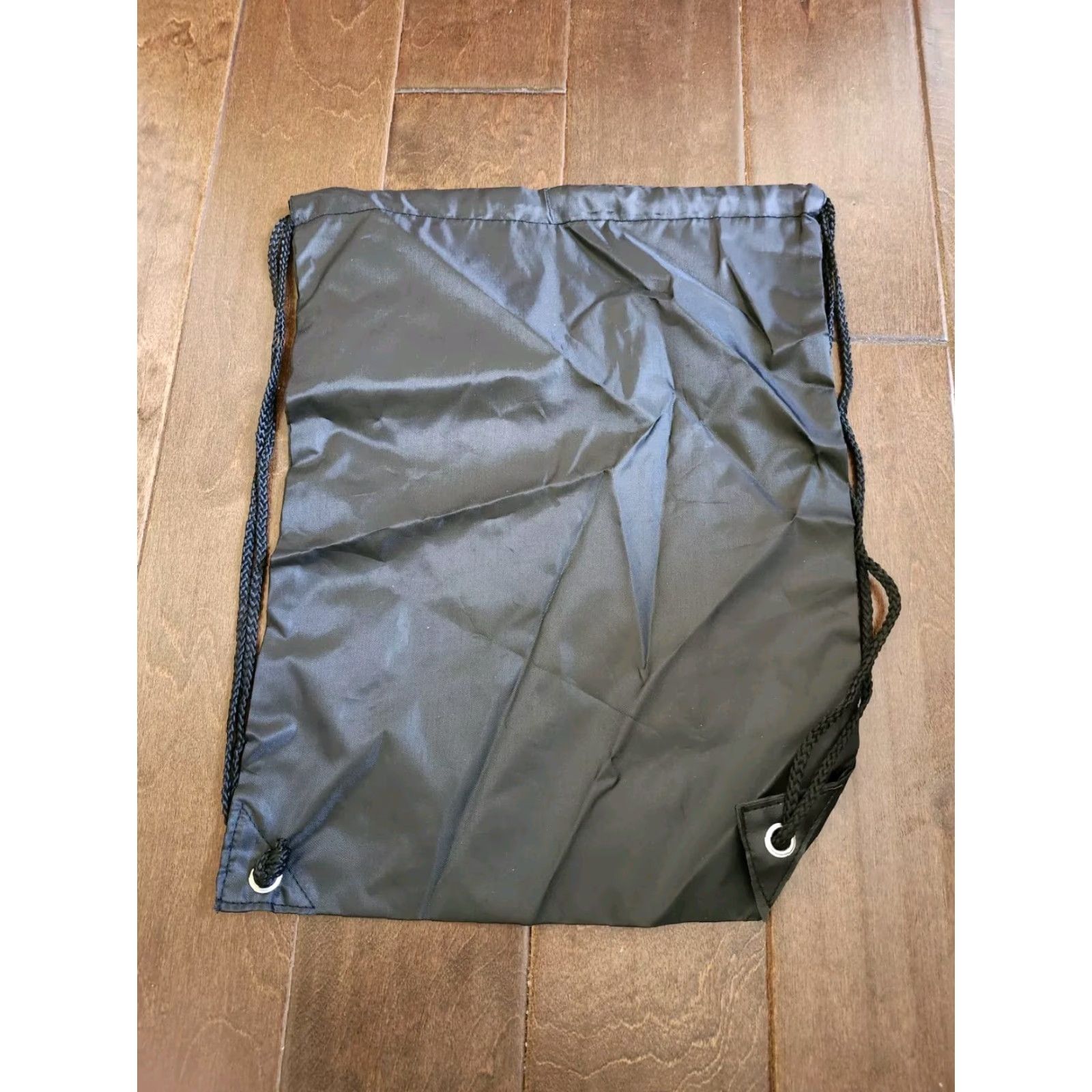 Vintage EnchantMOON Backpack Bag Drawstring Solid Black Medium Mens Size ONE SIZE - 5 Thumbnail