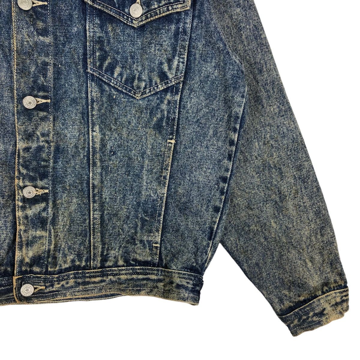 Japanese Brand 🔥90’s Vintage Denim Chore Jacket Octopus Army Issey Miyake Size US M / EU 48-50 / 2 - 5 Thumbnail