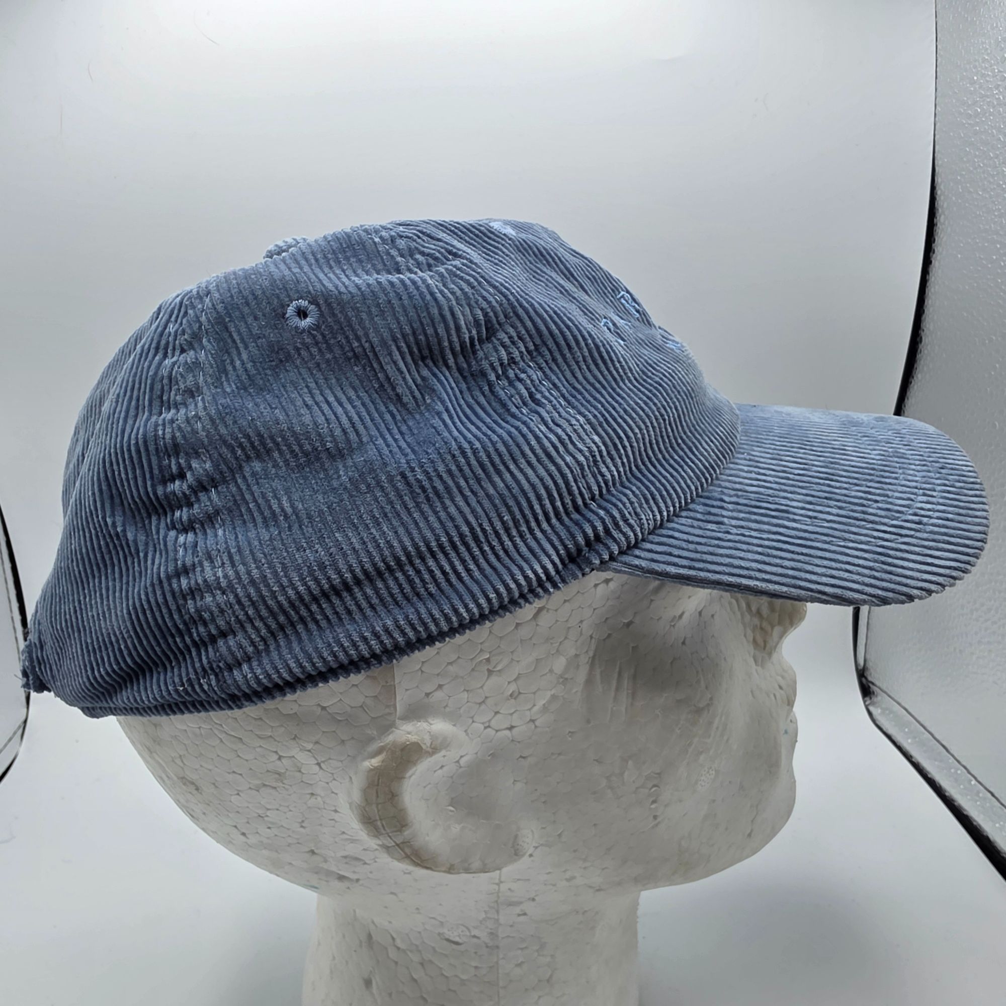 Cotton On Cotton On Paradiso Motel Adults Blue Corduroy Hat Cap Casual Size ONE SIZE - 4 Thumbnail