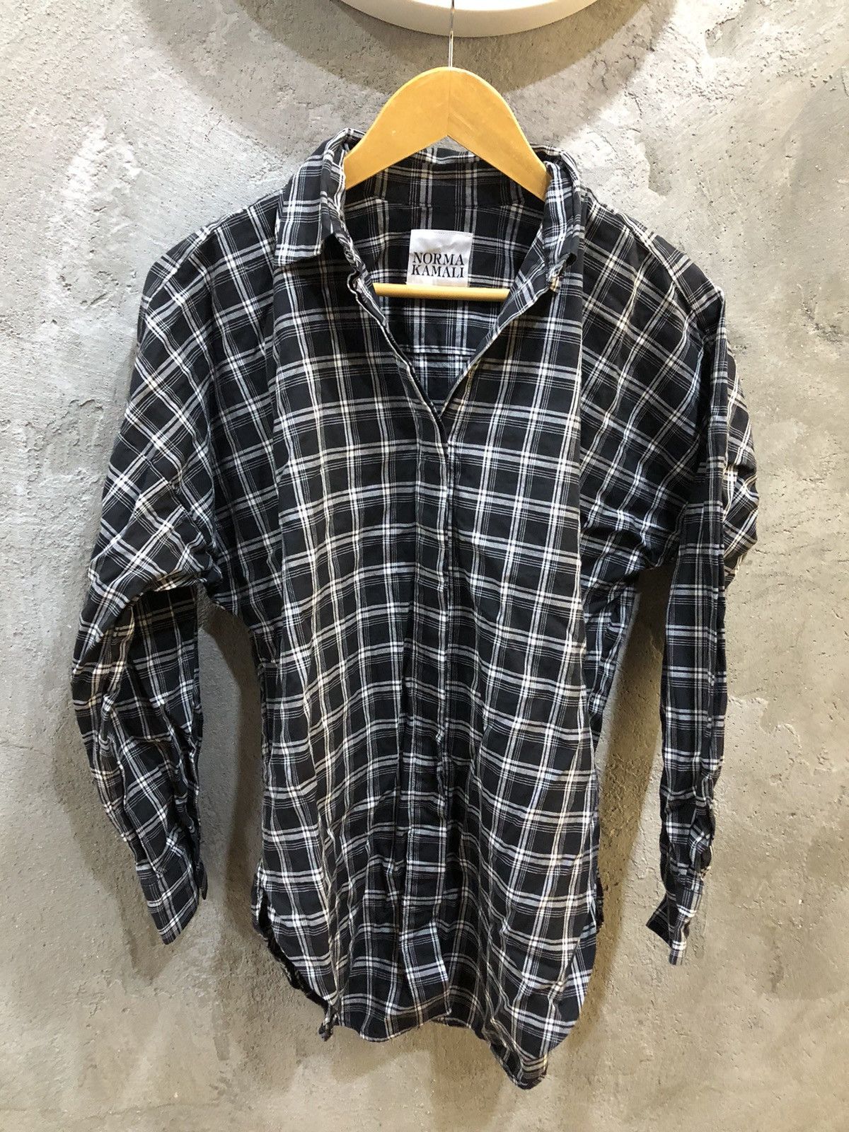 Norma Kamali Norma Kamali 1990 Hidden Button Up Shirt Size XL / US 12-14 / IT 48-50 - 3 Thumbnail
