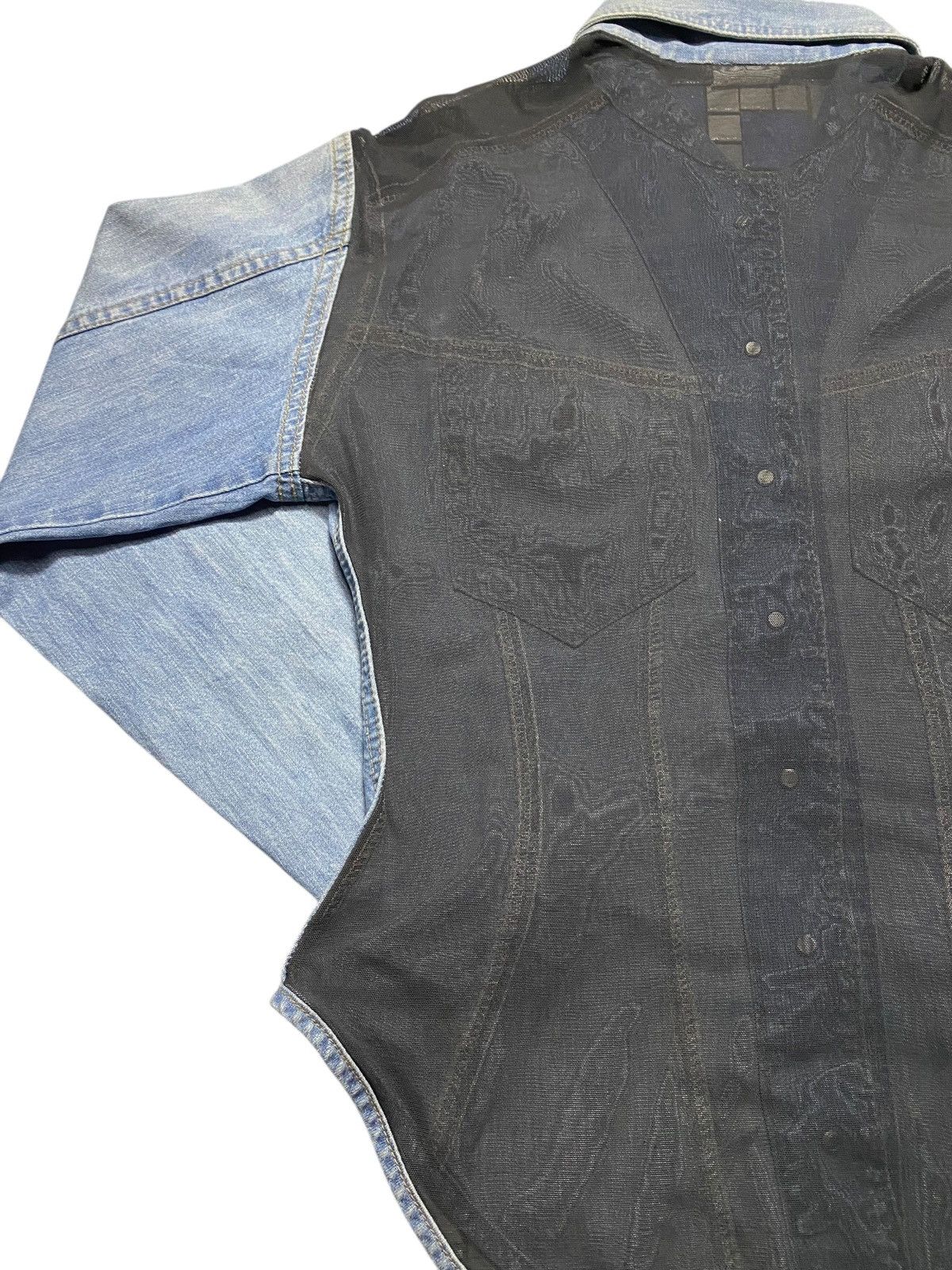 Parasuco Vintage Rare Sexy OuterShirt Parasuco Blue Wash Size M / US 6-8 / IT 42-44 - 7 Thumbnail