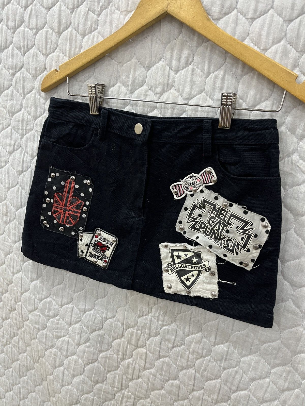 Japanese Brand × Seditionaries 🔥🔥🔥ARVHIVE HELL CAT PUNKS SKIRTS Size 29" - 2 Thumbnail