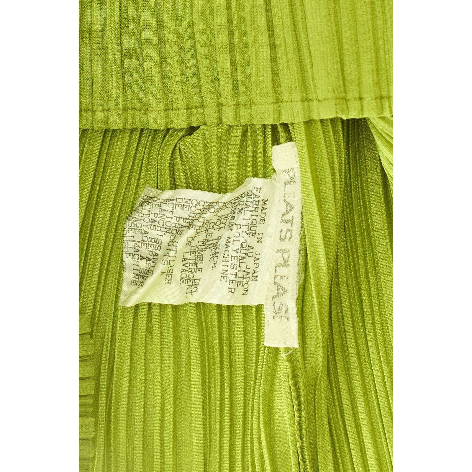 Issey Miyake Pleats Please Green Button Up Size L / US 10 / IT 46 - 4 Thumbnail