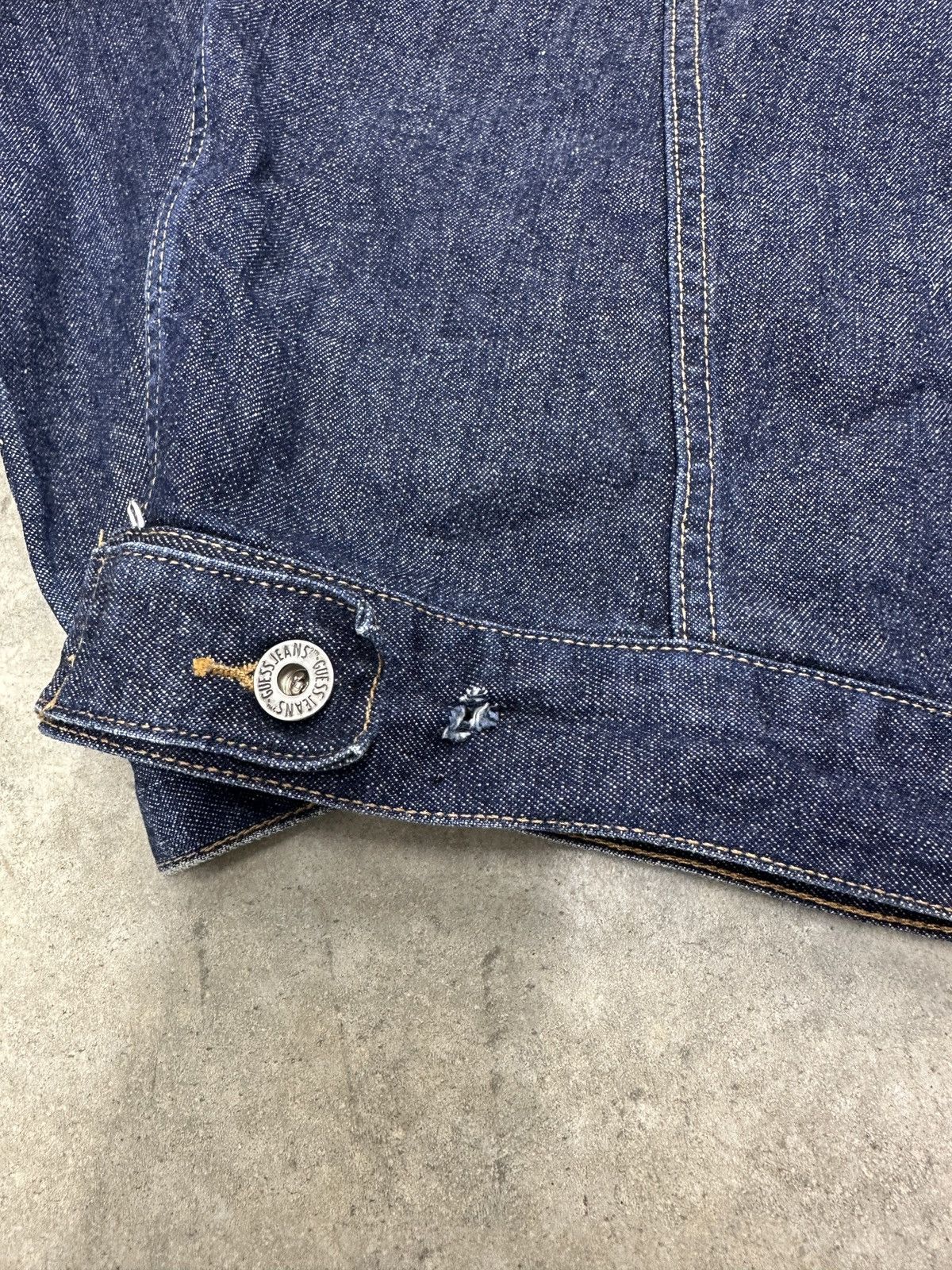 Guess VTG Guess Denim Jacket Size US XL / EU 56 / 4 - 4 Thumbnail