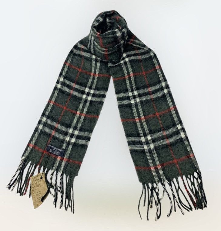 Vintage Burberry Scarf / Muffler / Neckwear Size ONE SIZE - 7 Thumbnail