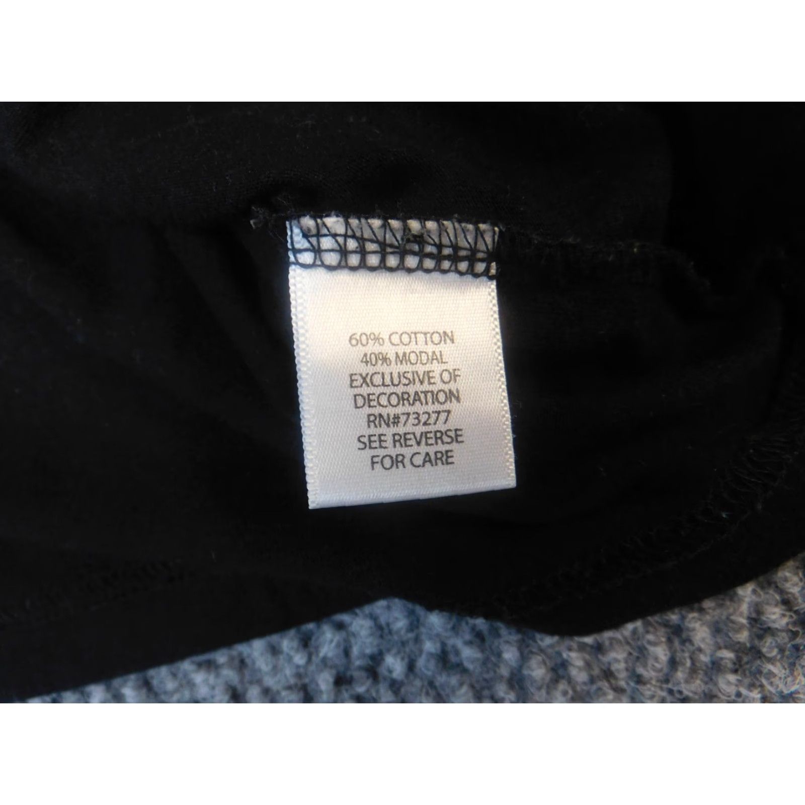 Croft & Barrow Croft & Barrow Blouse Womens XL Black Crew Neck Pullover Stretch Casual Shirt Regular Size XL / US 12-14 / IT 48-50 - 5 Thumbnail