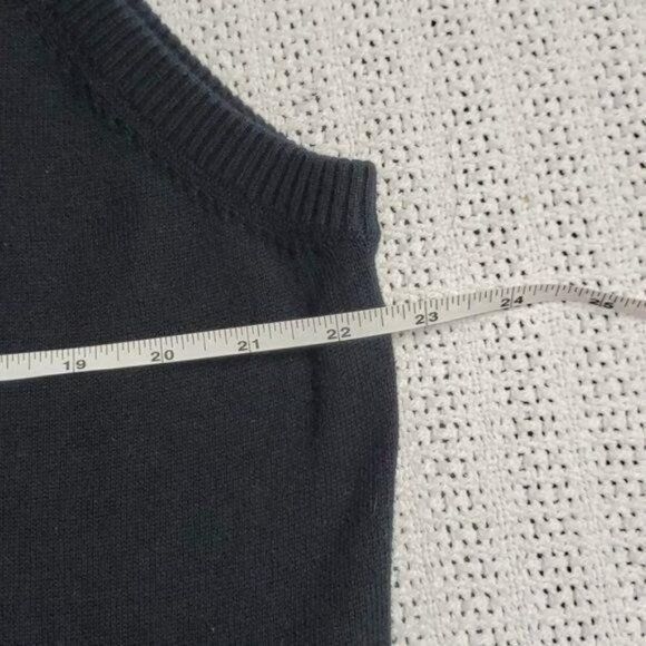Johnston & Murphy Johnston & Murphy Buttoned Wool Mock Collared Pullover Sz L Size US L / EU 52-54 / 3 - 5 Thumbnail