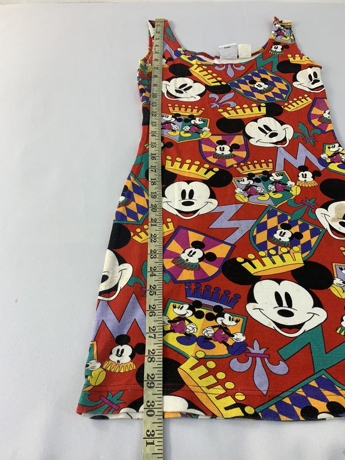 Disney Disney Mickey Mouse Tank Top Singlet All Over Printed Size XS / US 0-2 / IT 36-38 - 9 Thumbnail