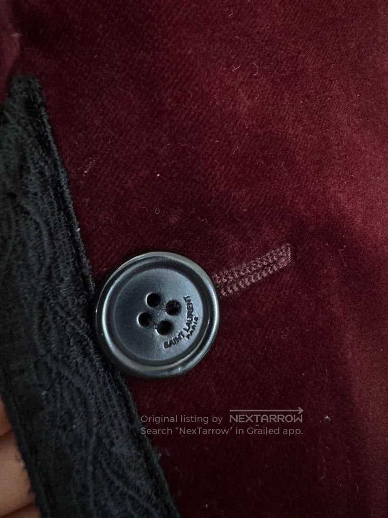Saint Laurent Paris Saint Laurent Paris Velvet Jacket Size XS / US 0-2 / IT 36-38 - 3 Thumbnail