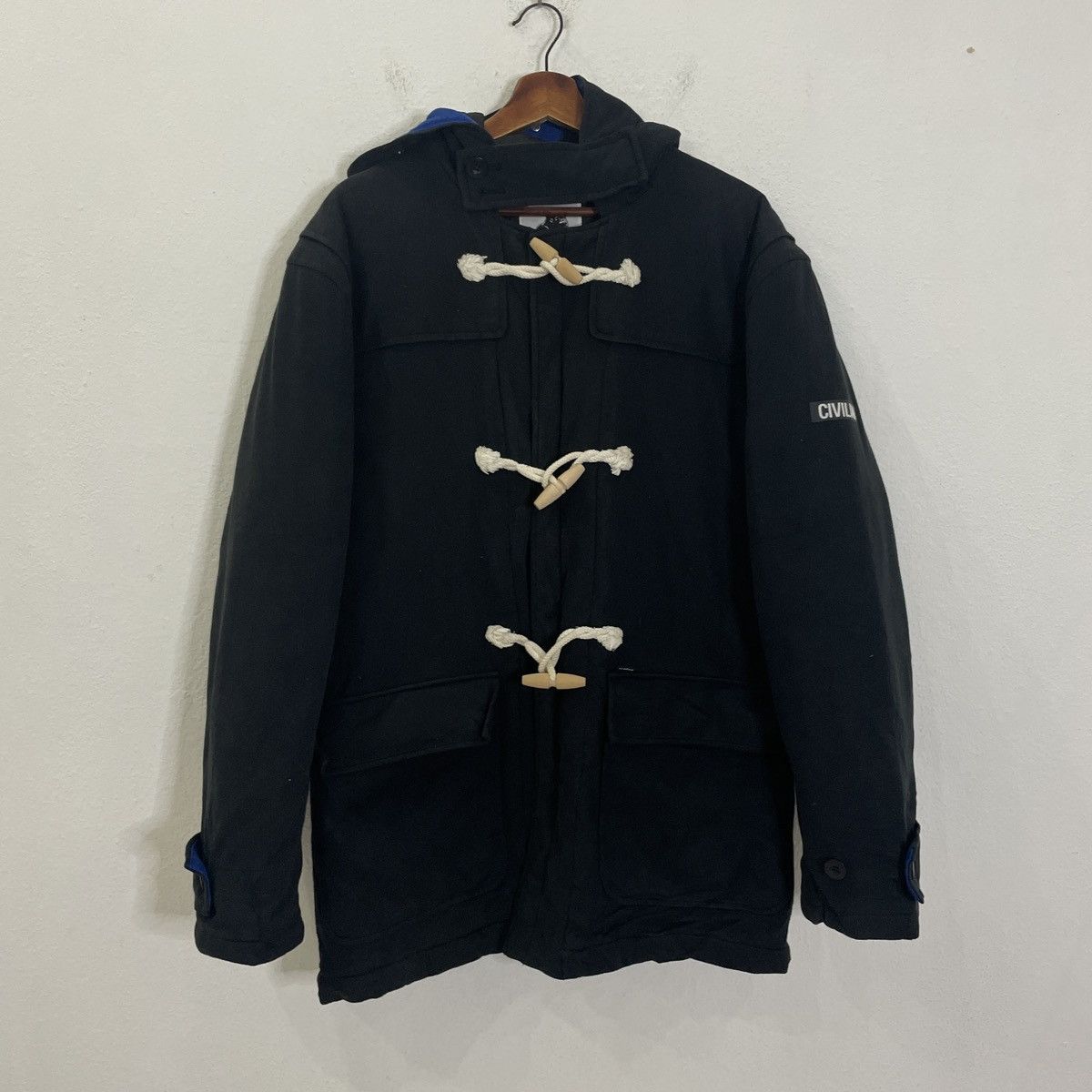 Vintage Vintage X-large Duffel Hoodies Jacket Size US L / EU 52-54 / 3 - 1 Thumbnail