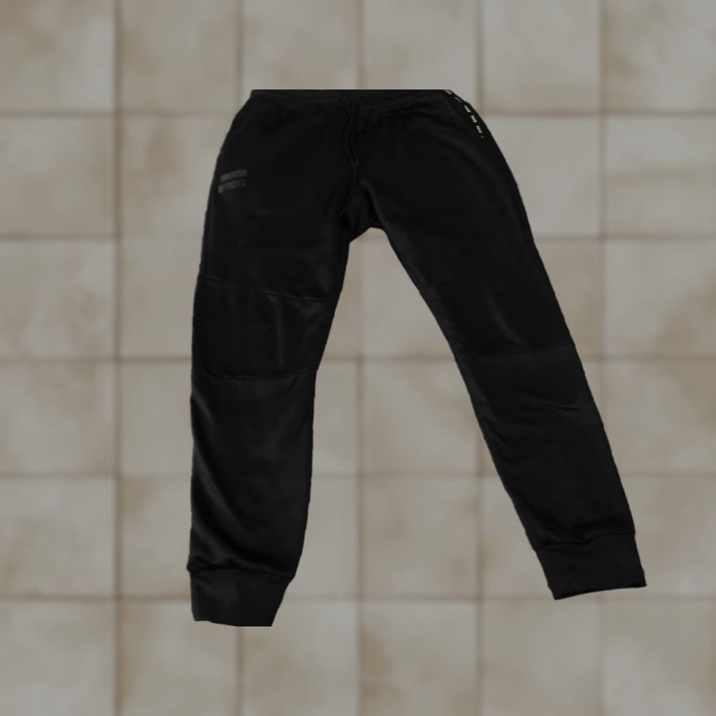 Hurley Hurley Joggers Mens Large Black Athletic Casual Pants Tapered Waist 32 Inseam 28 Pockets Cotton Polyester Cotton Blend Size US 33 - 1 Thumbnail