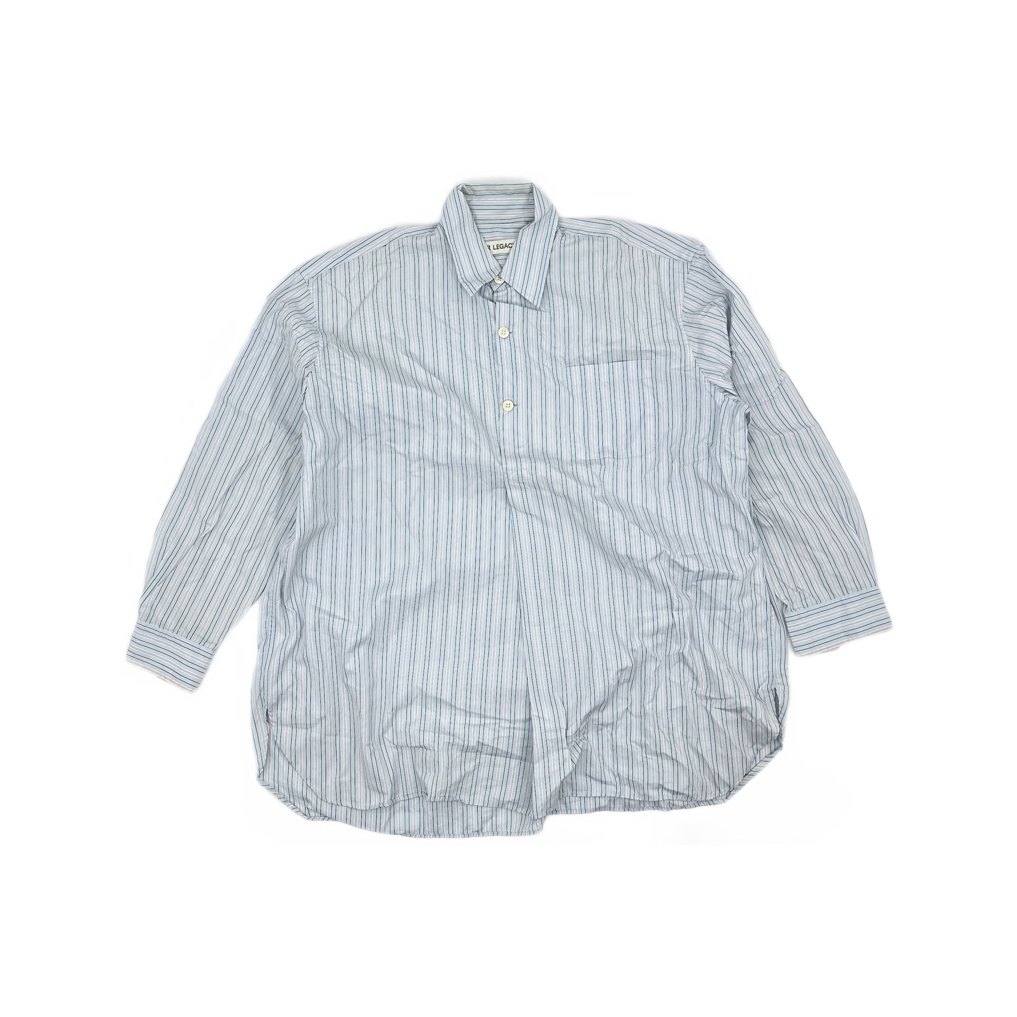 Our Legacy × Stussy Stussy x Our Legacy Blue Striped Chambray 