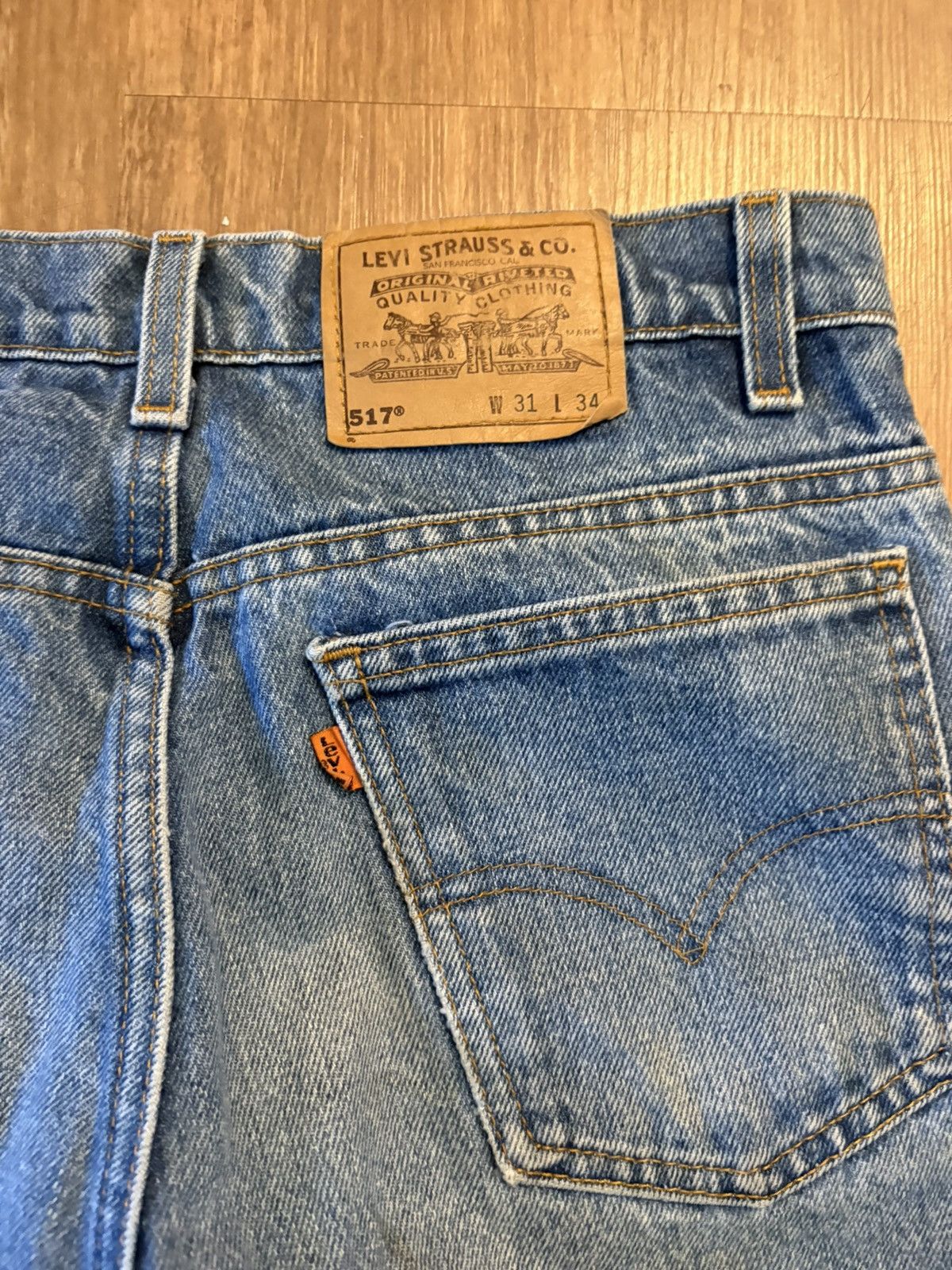 Levi's Vintage Orange Tab Levis Size US 31 - 5 Thumbnail