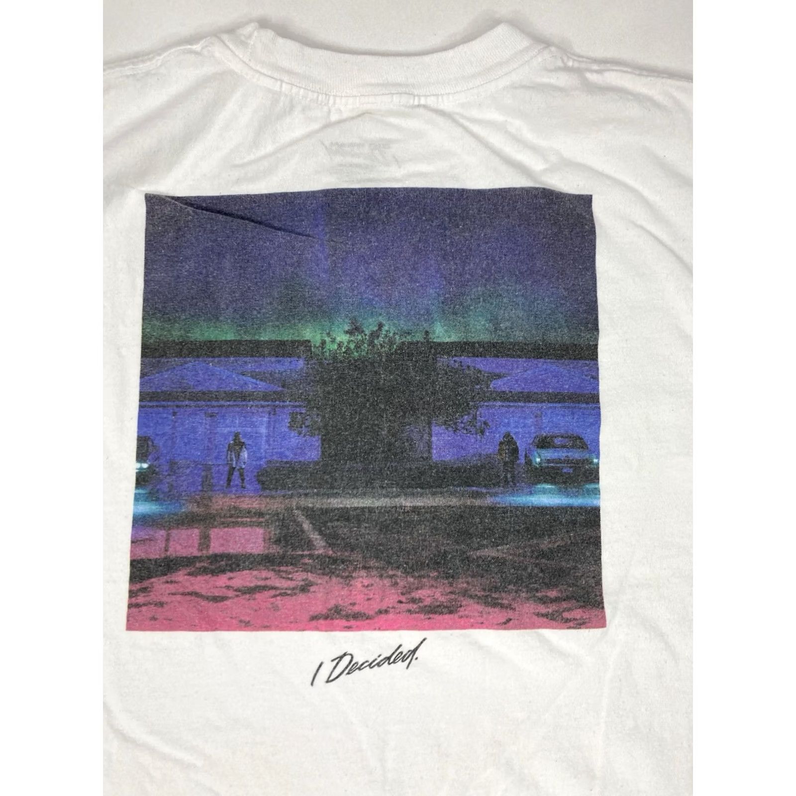Vintage VINTAGE Big Sean I Decided Graphic T-shirt Women Medium White Short Sleeve Music Size M / US 6-8 / IT 42-44 - 2 Thumbnail