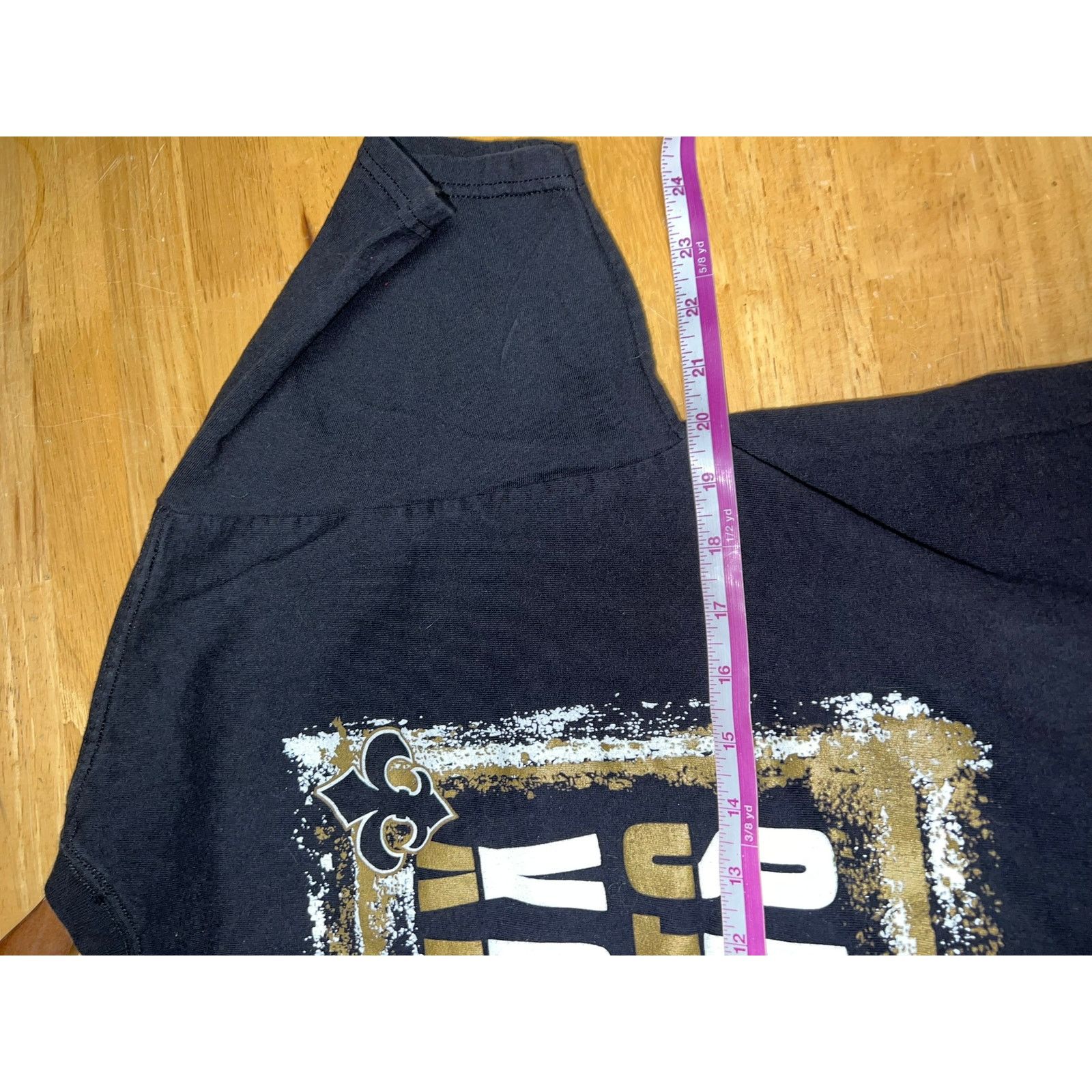 Vintage Vintage New Orleans Saints Shirt Who Dat Geaux NFL Tee Large Size US L / EU 52-54 / 3 - 7 Thumbnail