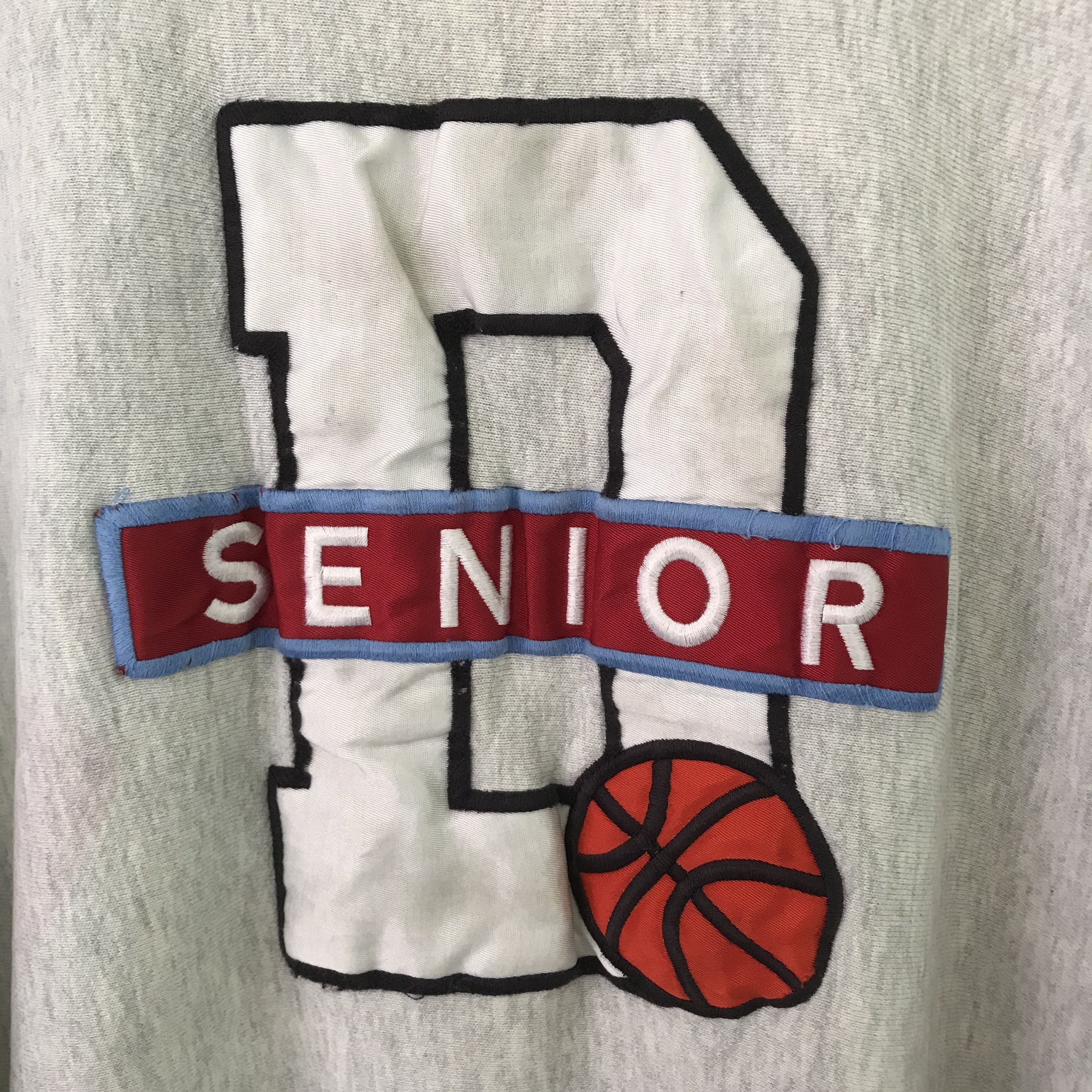 Vintage Vintage 90's Dubuque Senior Gray Sweatshirt - 314 Size US L / EU 52-54 / 3 - 4 Thumbnail