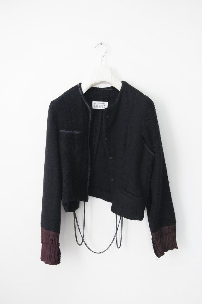 Maison Margiela AW04 artisanal tweed jacket Size M / US 6-8 / IT 42-44 - 1 Thumbnail