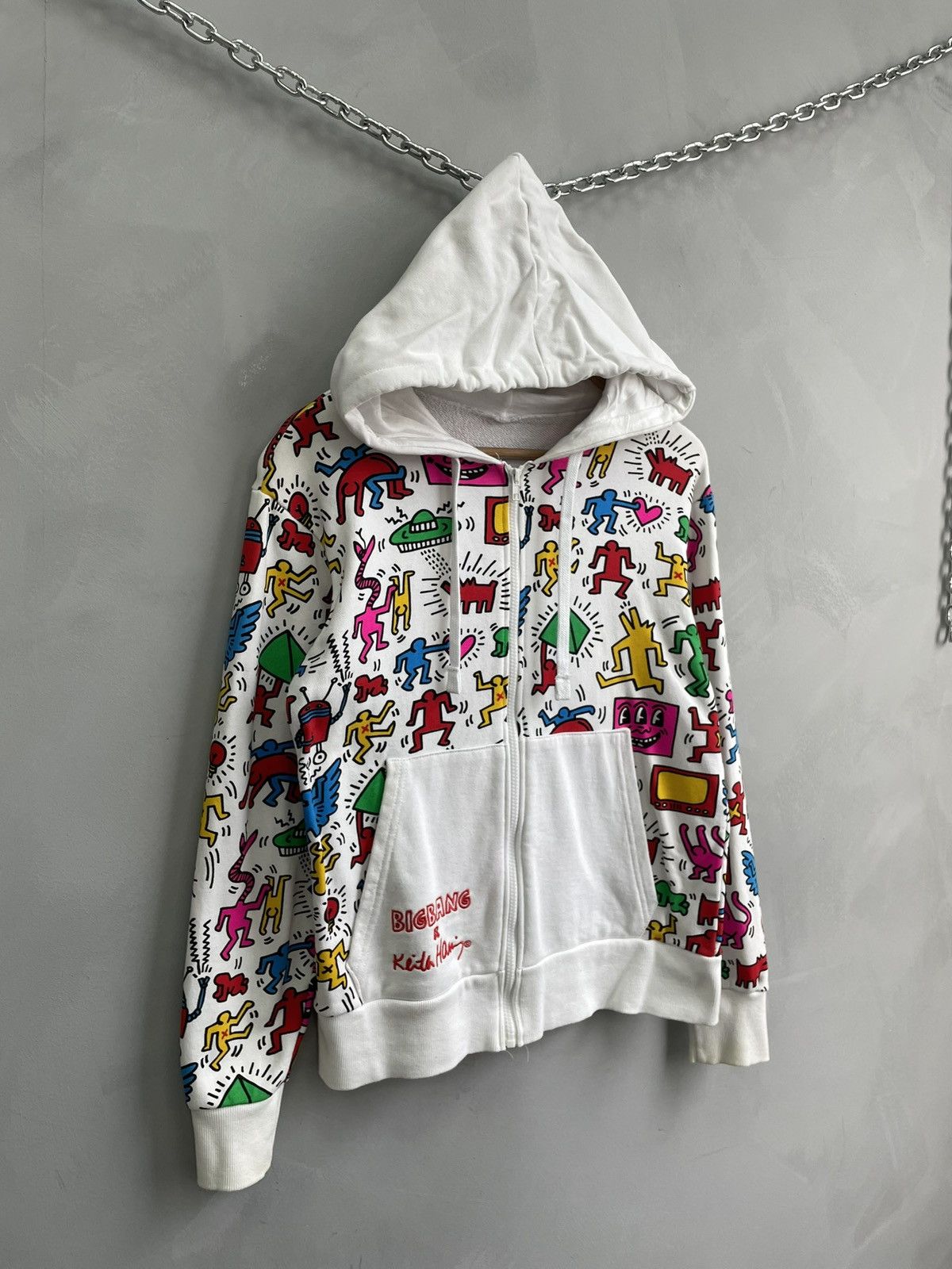 Keith Haring Keith Haring Full Print Hoodie Big Bang Art japanese style Size US M / EU 48-50 / 2 - 2 Thumbnail
