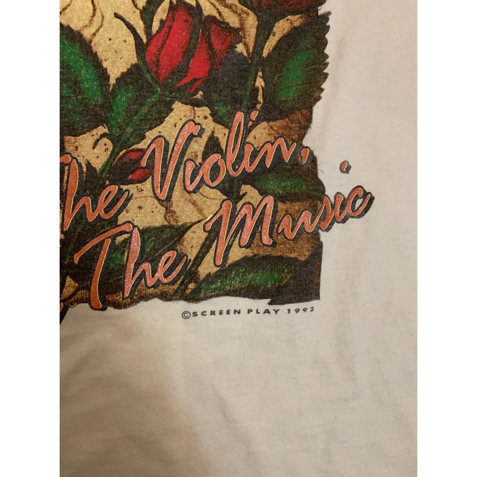 Other Vintage hank thompson autographed T shirt size large Size US L / EU 52-54 / 3 - 3 Thumbnail