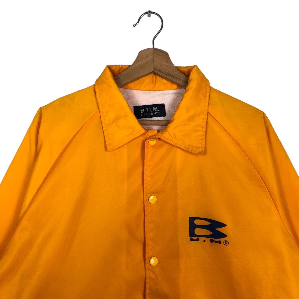 Japanese Brand 🔥90’s Rare Vintage BUM Equipment Work Jacket Big Logo Size US L / EU 52-54 / 3 - 3 Thumbnail