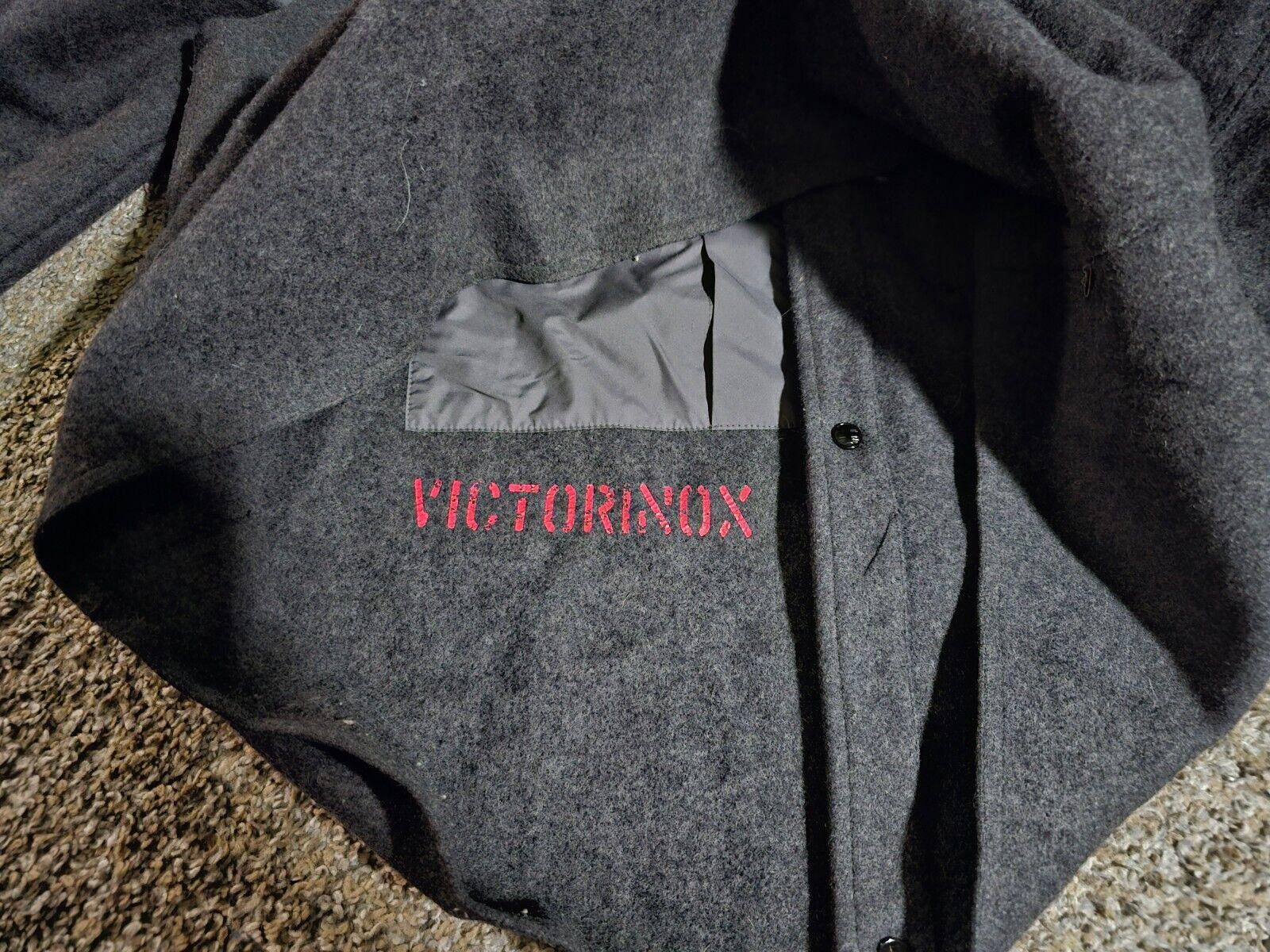 Designer Victorinox wool jacket shirt open arm pits Medium Size US M / EU 48-50 / 2 - 12 Thumbnail