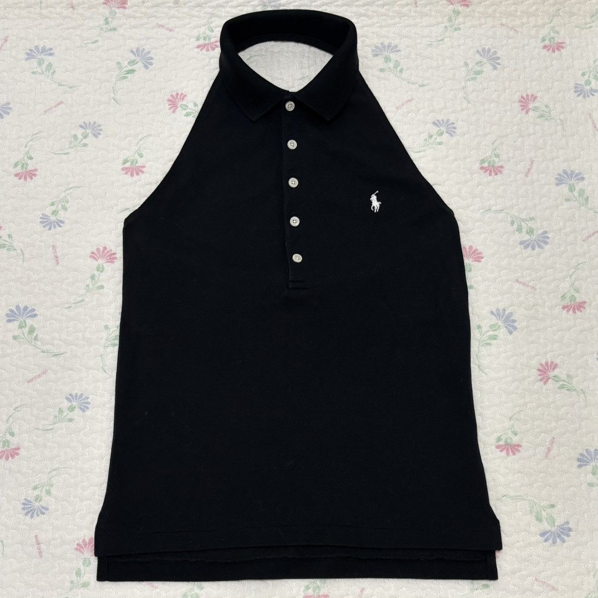 Polo Ralph Lauren Polo Ralph Lauren Halter Polo Shirt Size M / US 6-8 / IT 42-44 - 1 Thumbnail