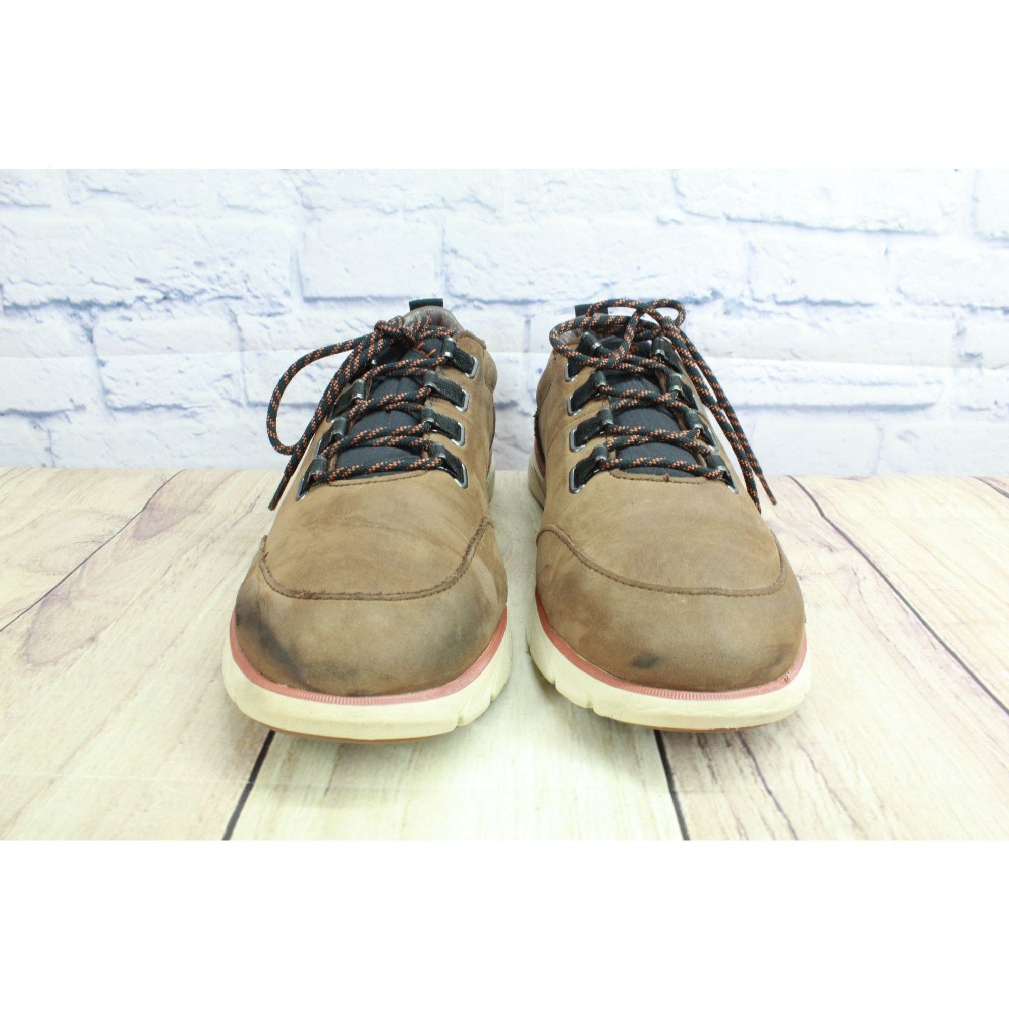 L.L. Bean LL Bean Men’s Brown Leather Anti-Odor Oxford Shoes 10.5 M Size US 10.5 / EU 43-44 - 4 Thumbnail