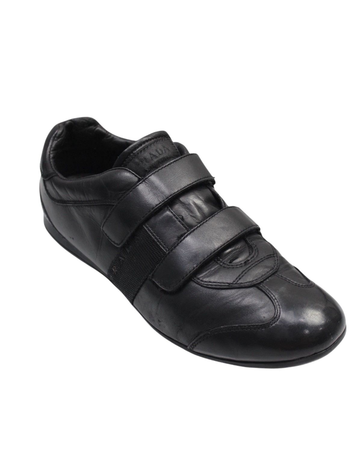 Prada 2000S PRADA SPORT LINEA ROSSA VELCRO LEATHER SNEAKERS Size US 7.5 / EU 40-41 - 3 Thumbnail