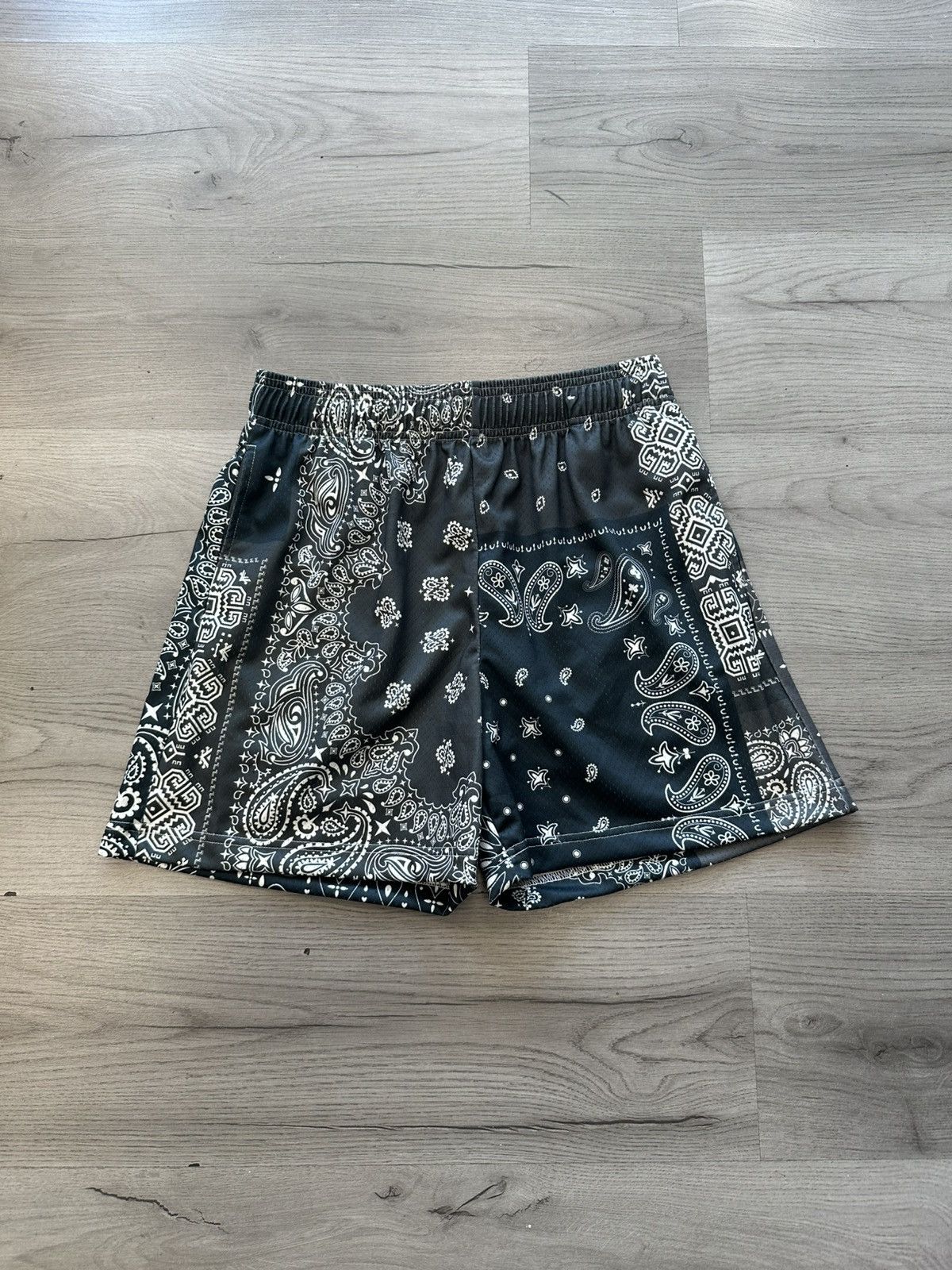 Bravest Studios Shorts Paisley Patchwork Black