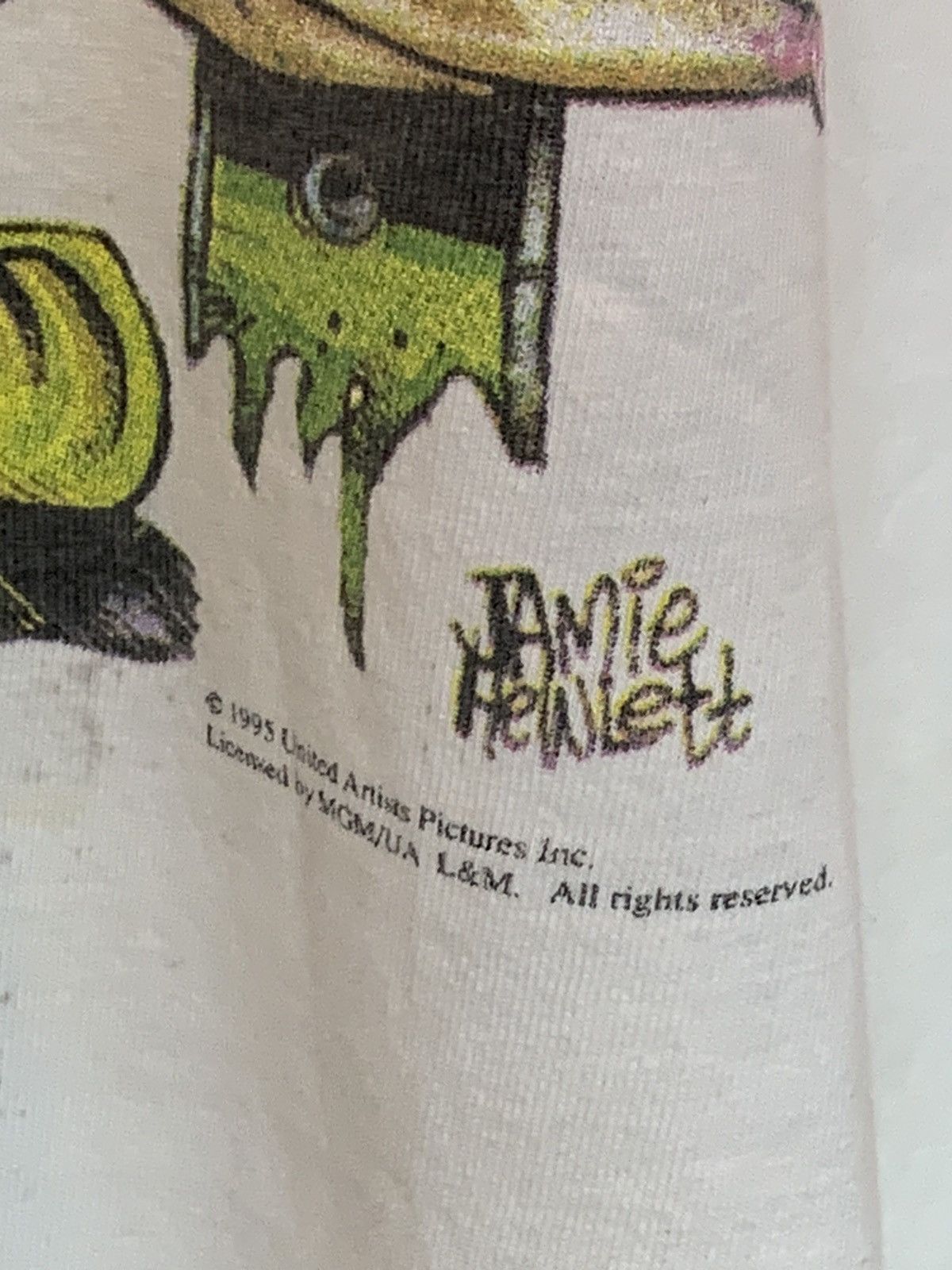 Vintage RARE Vintage 90’s Tank Girl Bollocks To This Comic Art Shirt Size US XL / EU 56 / 4 - 6 Thumbnail