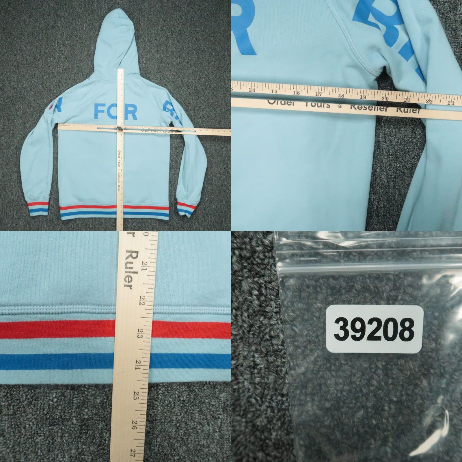 Vintage G Fore Hoodie Mens Medium Blue Olympia Fields Country Club Pray For Birdies Golf Size US M / EU 48-50 / 2 - 8 Thumbnail