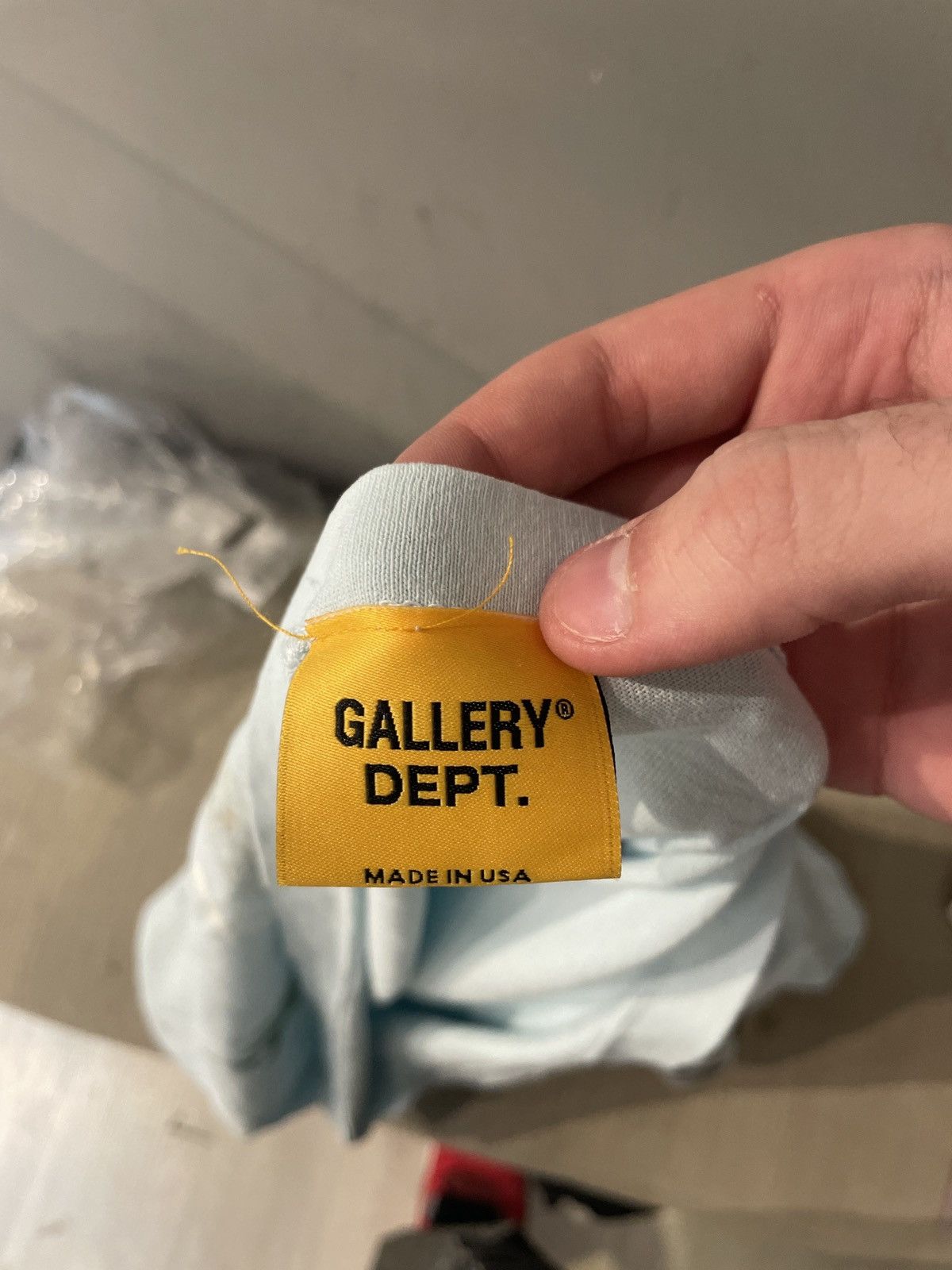 Gallery Dept. Gallery Dept. Souvenir T-Shirt Baby Blue Paint M Size US M / EU 48-50 / 2 - 5 Thumbnail