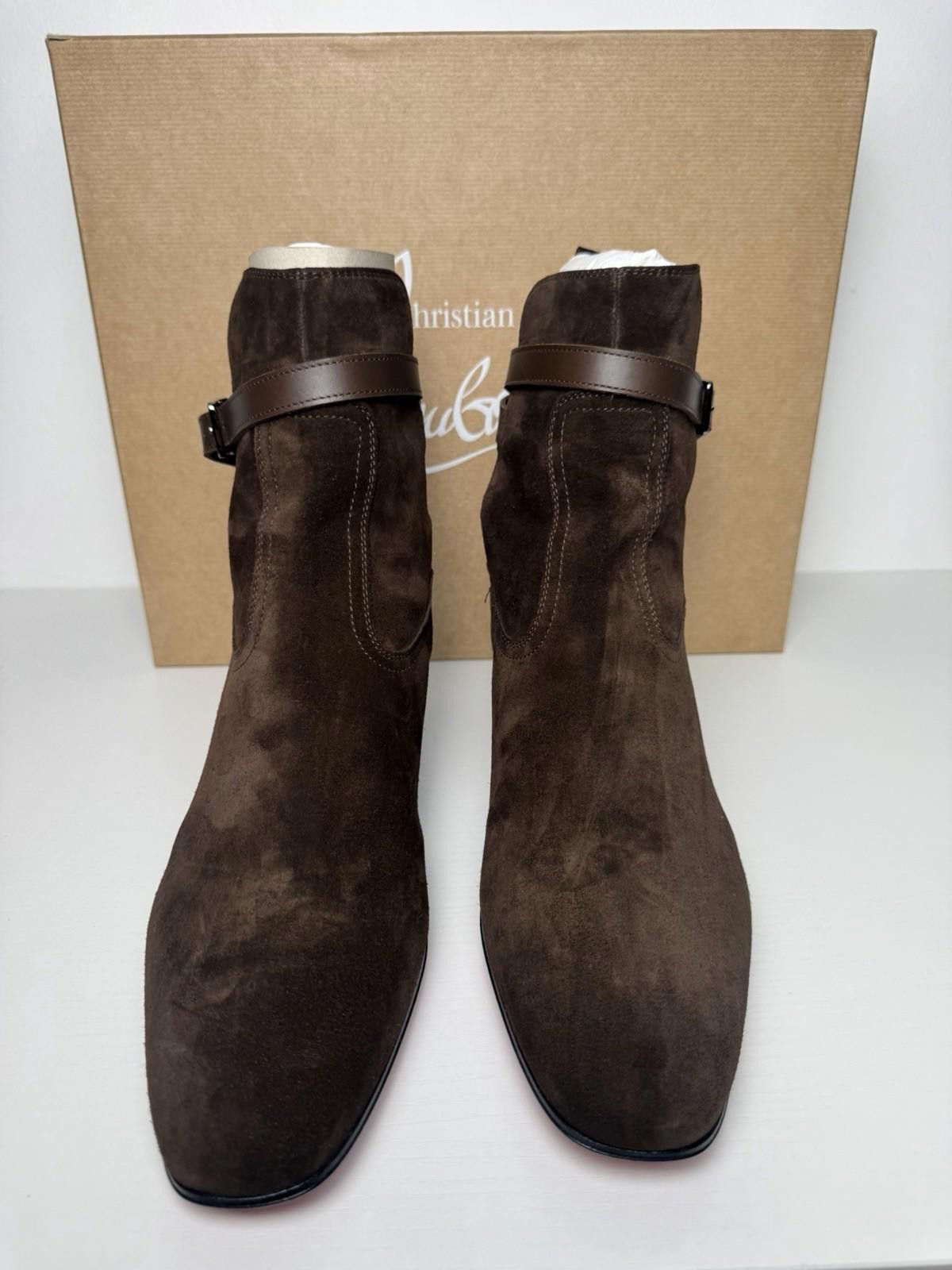 Christian Louboutin Christian Louboutin Rosalio Jodhpur Boots Suede Men’s 44.5 Size US 11.5 / EU 44-45 - 2 Thumbnail