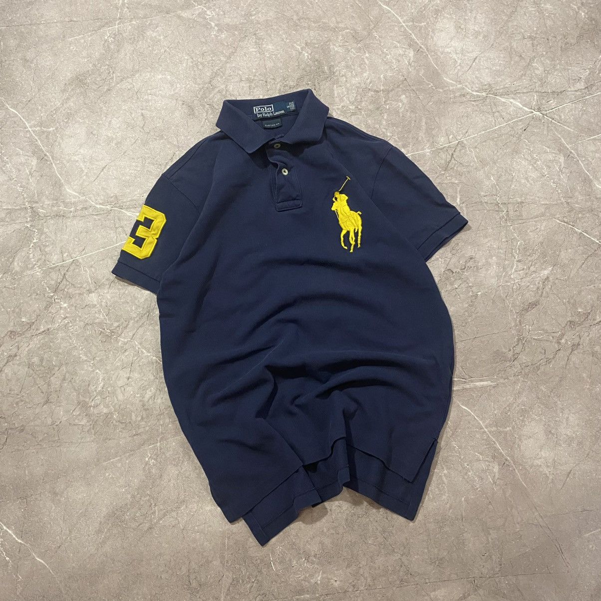 Polo Ralph Lauren VINTAGE POLO RALPH LAUREN POLO TEE FADED 90s Size US S / EU 44-46 / 1 - 1 Thumbnail