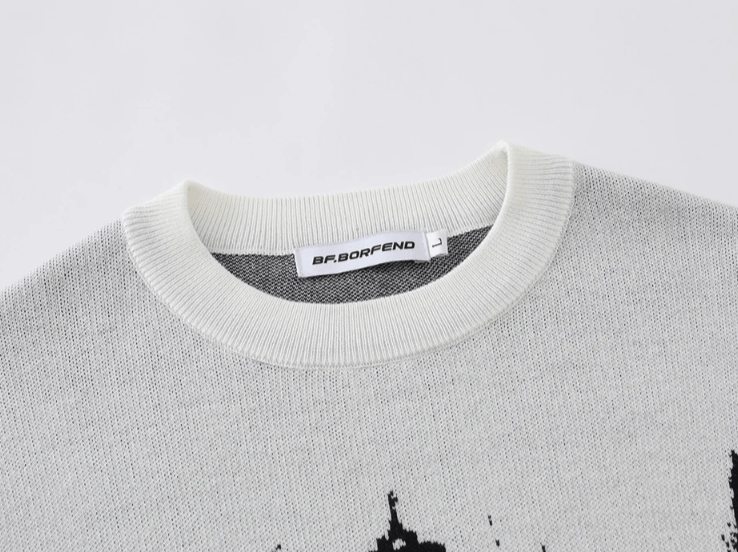 Japanese Brand Graphic Vintage Sweaters Size US L / EU 52-54 / 3 - 3 Thumbnail