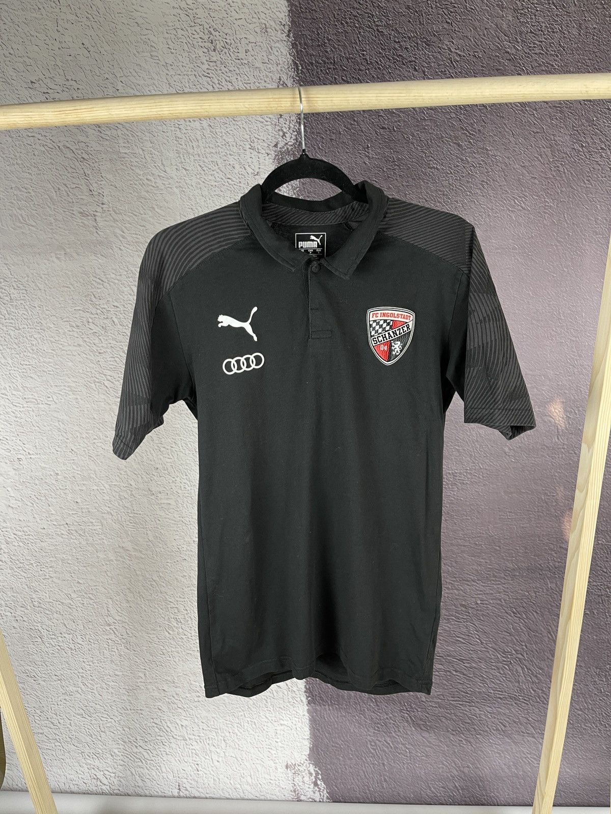 Puma Puma FC Ingolstadt Audi 2019 polo jersey training shirt Size US S / EU 44-46 / 1 - 1 Thumbnail