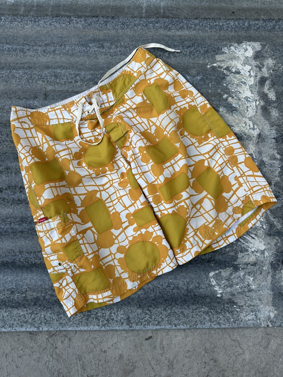 Stussy Vintage Stussy Swimshort Size US 31 - 1 Thumbnail