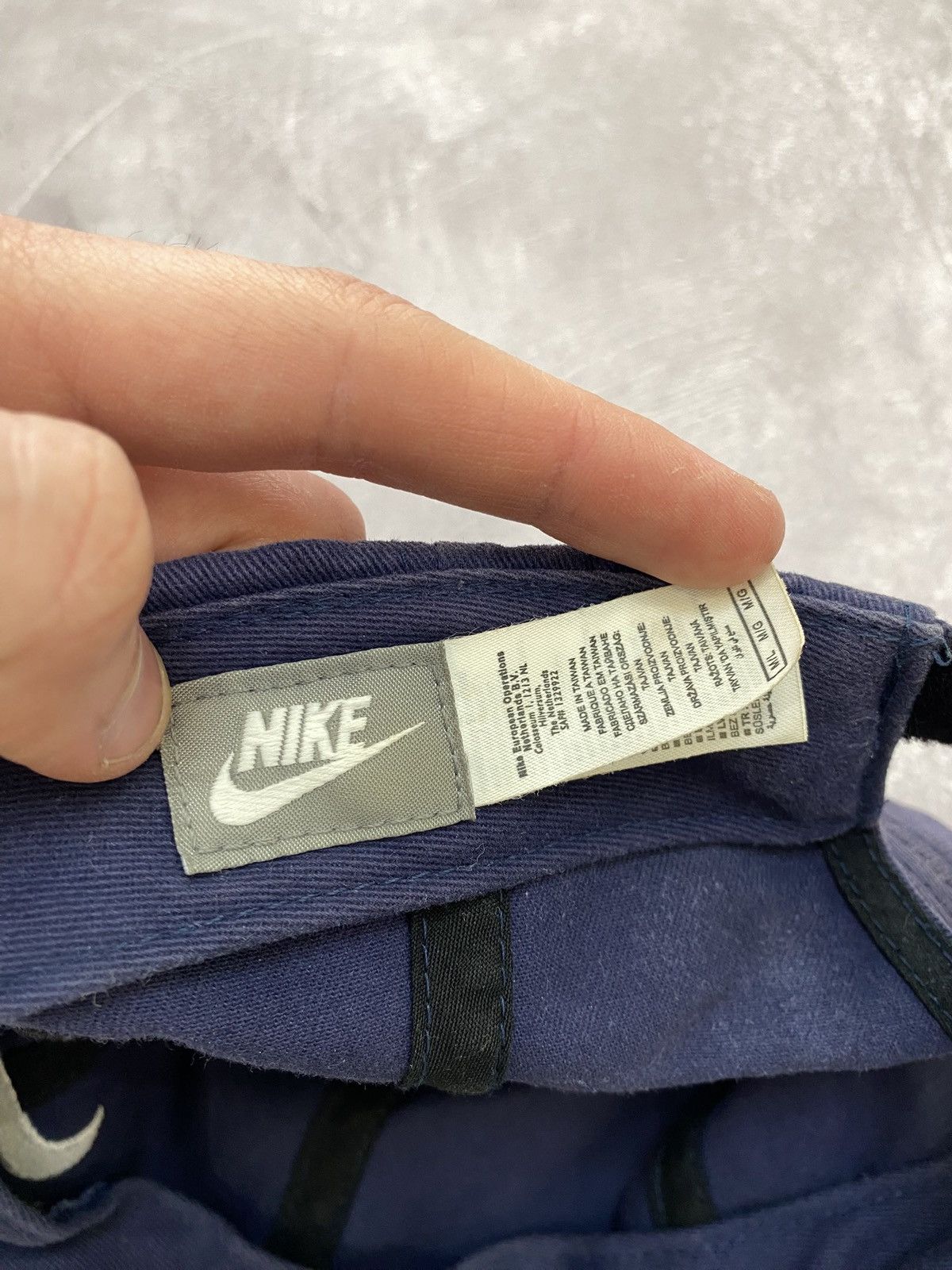 Nike Vintage Nike Swoosh Logo Cap 90s Retro Y2K Size ONE SIZE - 6 Thumbnail