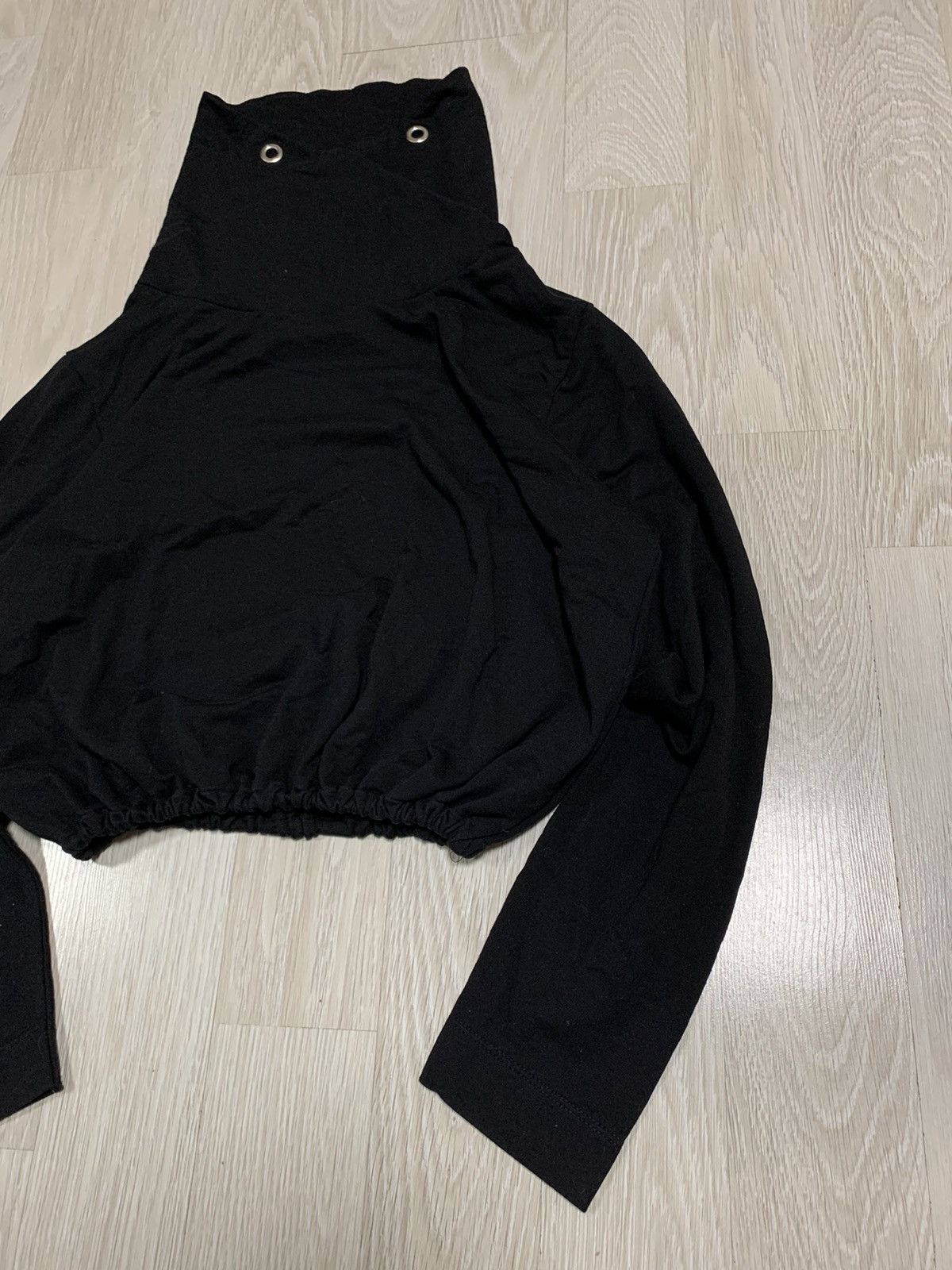 If Six Was Nine × Vintage Avantgarde cropped longsleeve , japan , vintage Size L / US 10 / IT 46 - 3 Thumbnail