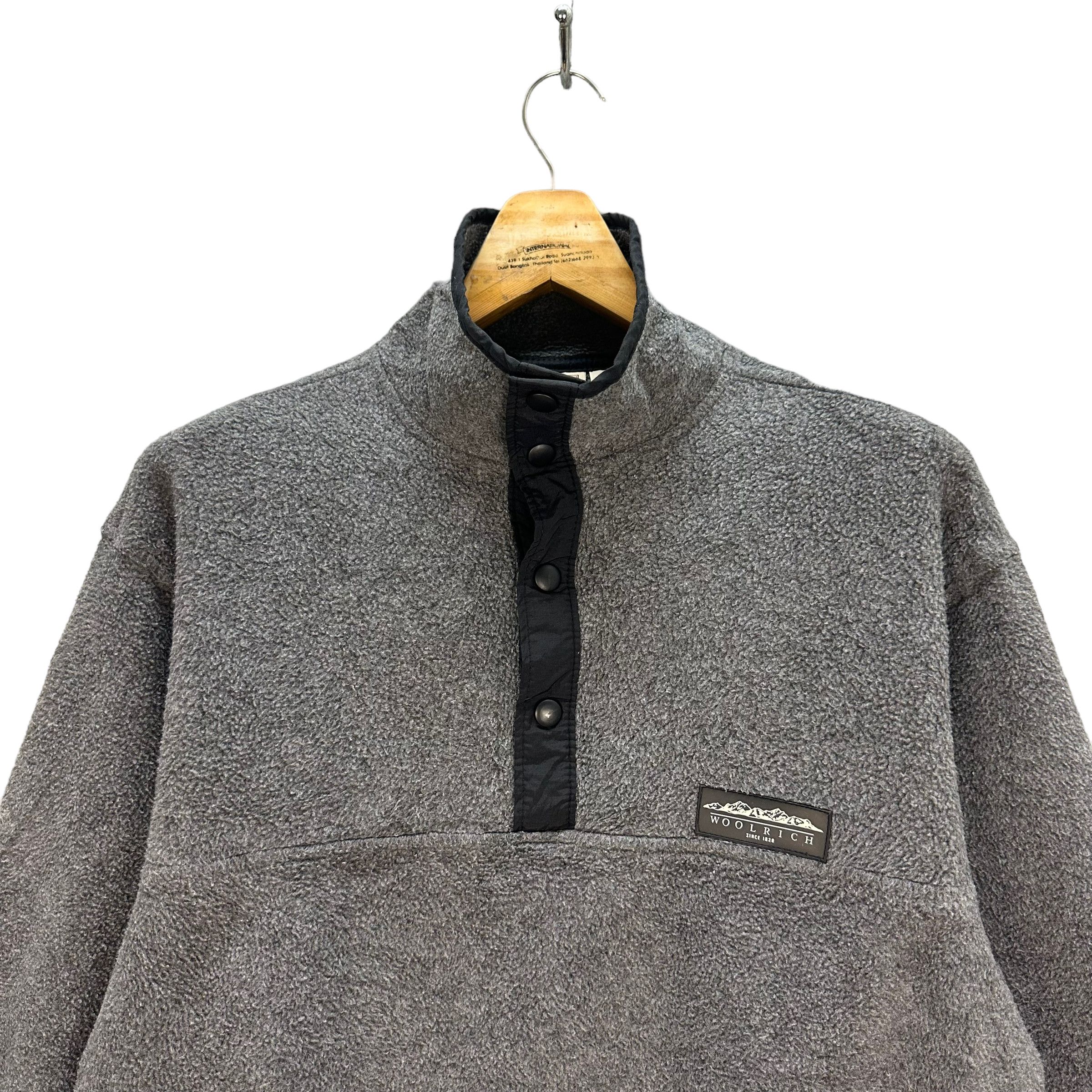 Vintage VINTAGE WOOLRICH SNAP BUTTON FLEECE #7851-184 Size US M / EU 48-50 / 2 - 2 Thumbnail