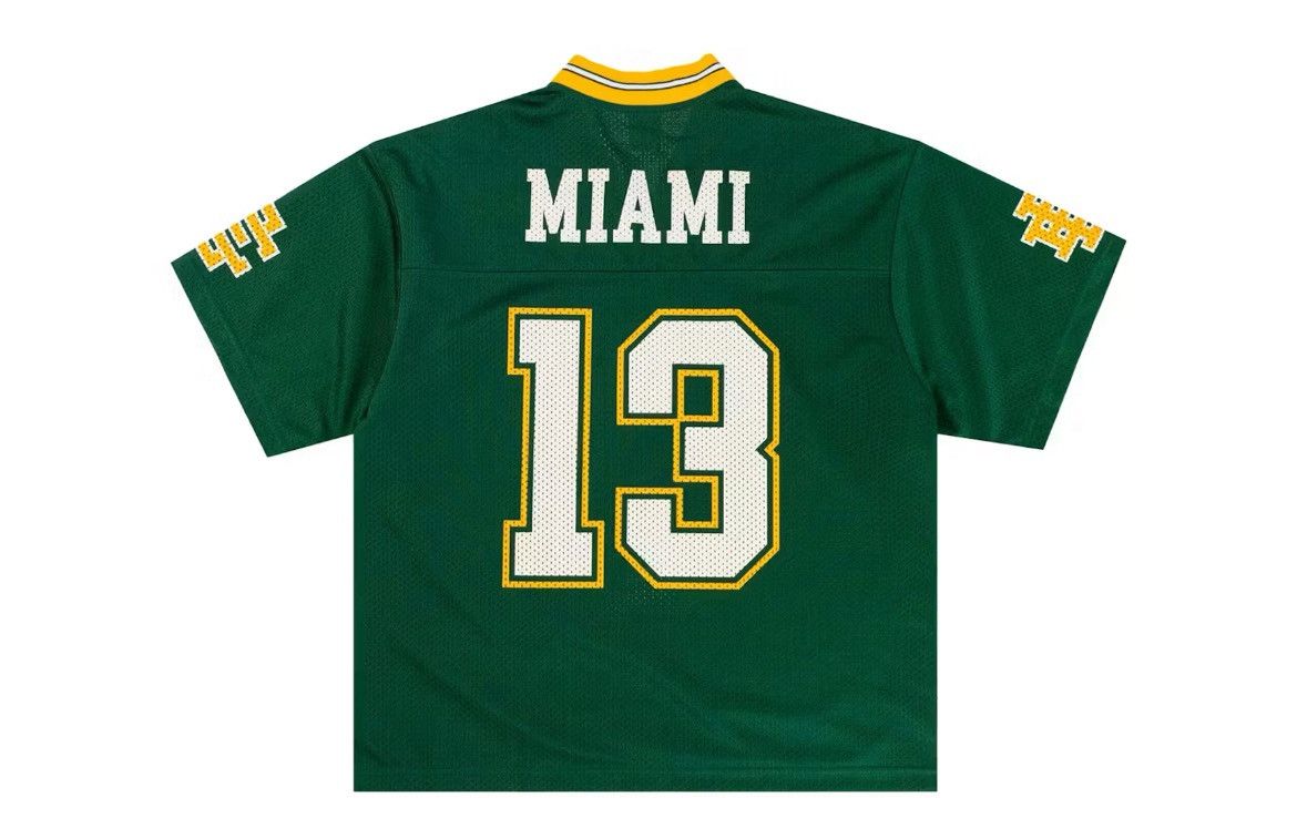 Eric Emanuel Eric Emanuel EE Miami football jersey green & yellow large Size US L / EU 52-54 / 3 - 2 Thumbnail