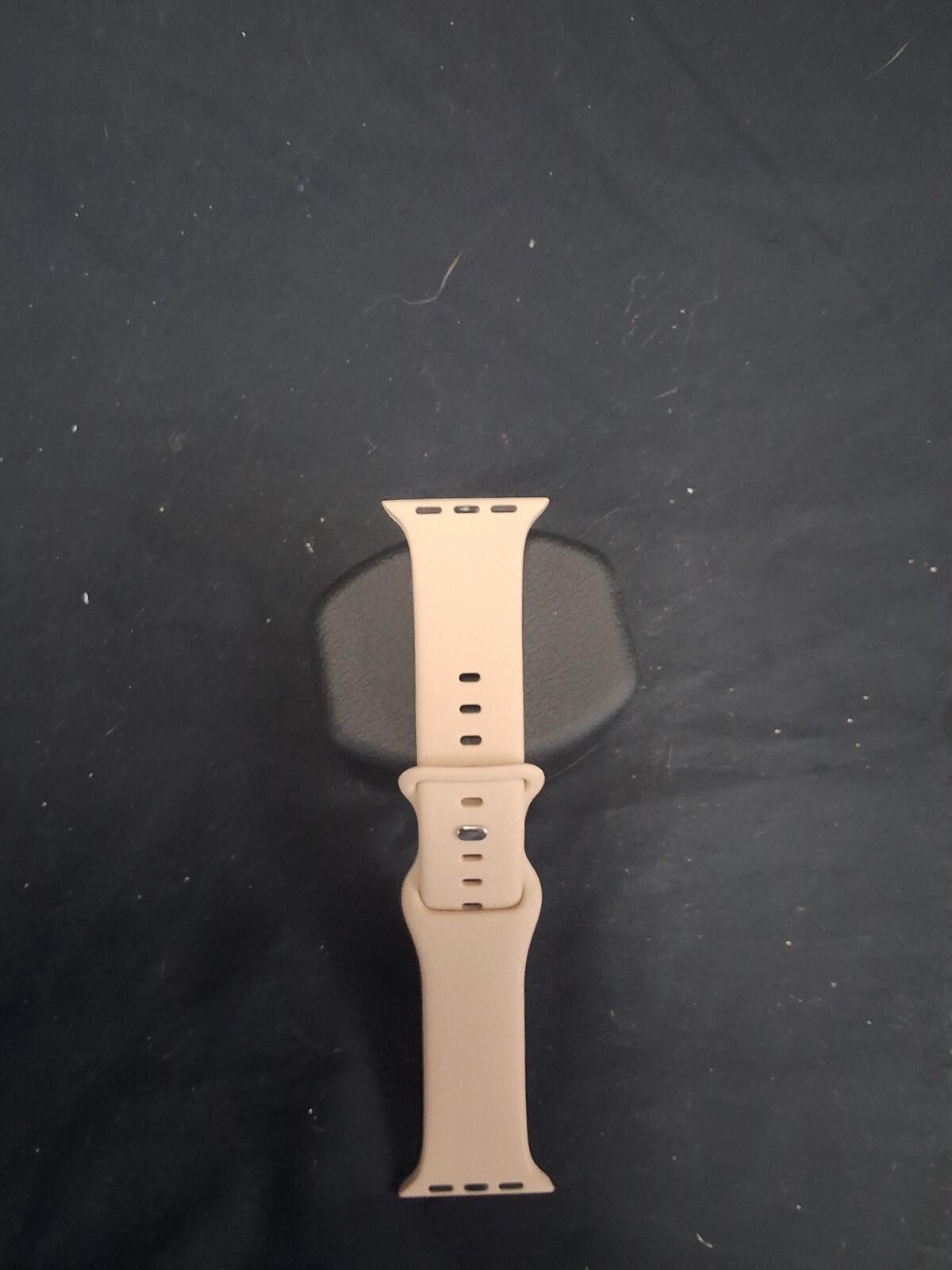 Other LYZSI Beige Silicone Watch Band Smartwatch Size ONE SIZE - 2 Thumbnail