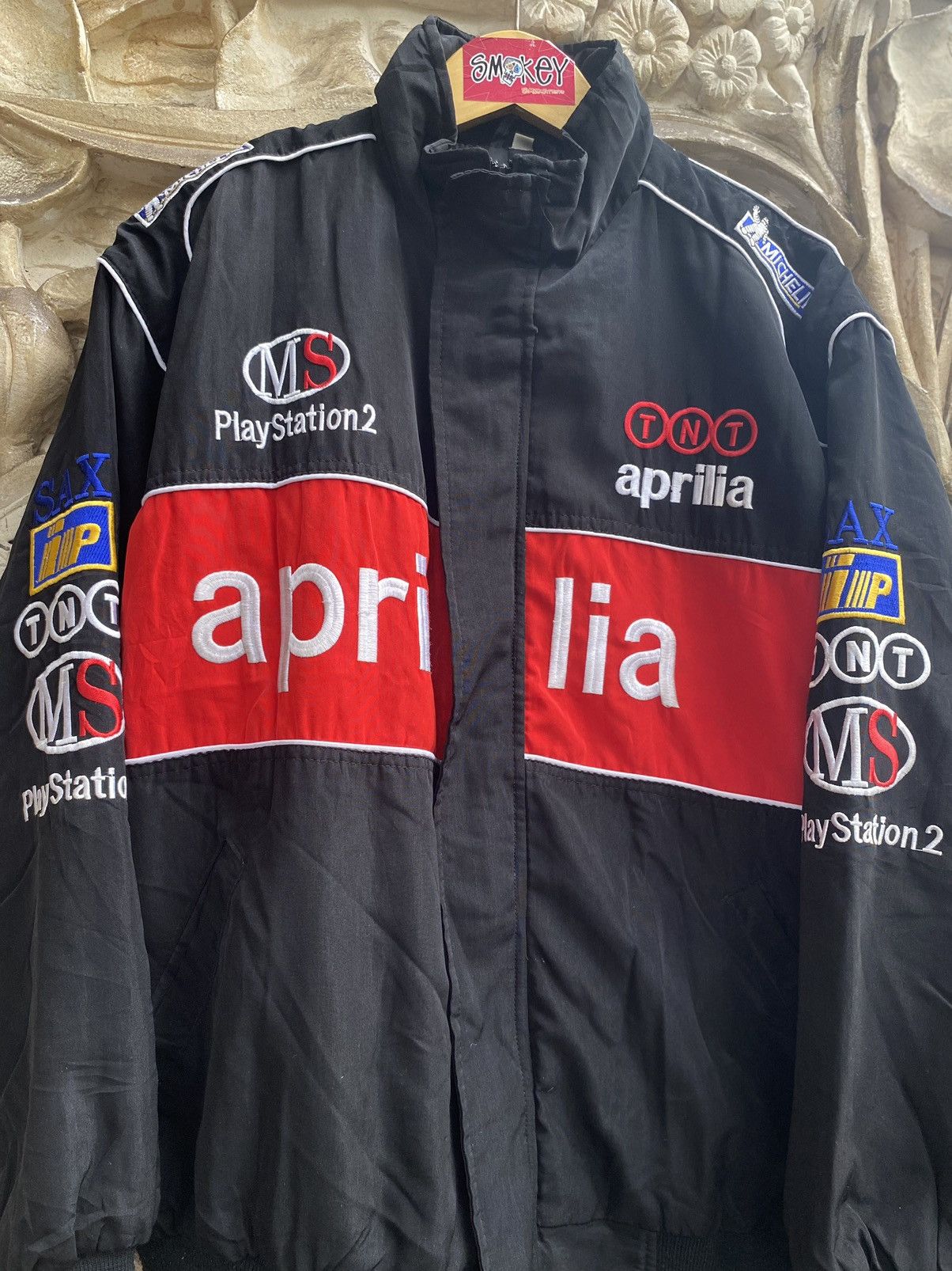Vintage Vintage Racing Jacket Aprillia Size US L / EU 52-54 / 3 - 3 Thumbnail