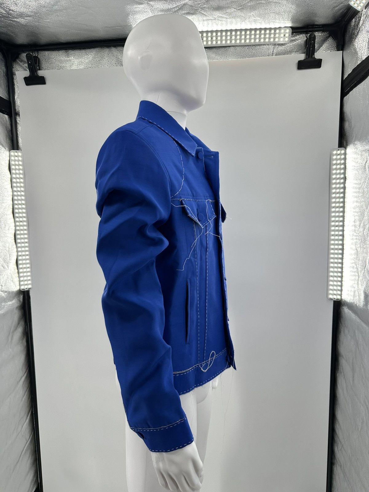 Off-White OFF-WHITE 2023 Wool Denim Jacket Size US XL / EU 56 / 4 - 9 Thumbnail