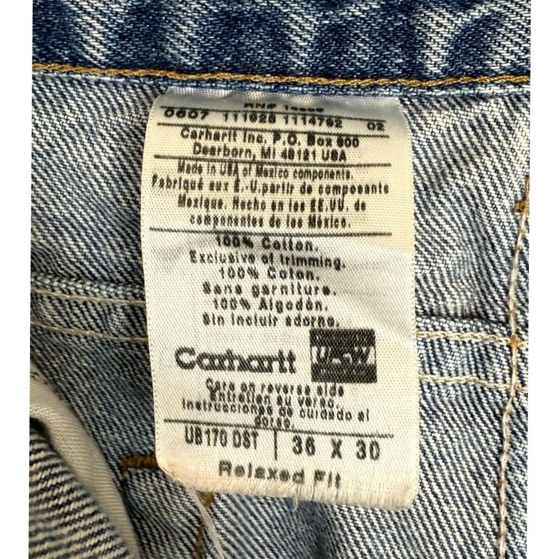 Carhartt Carhartt Jeans Shirt? Size US 36 / EU 52 - 4 Thumbnail