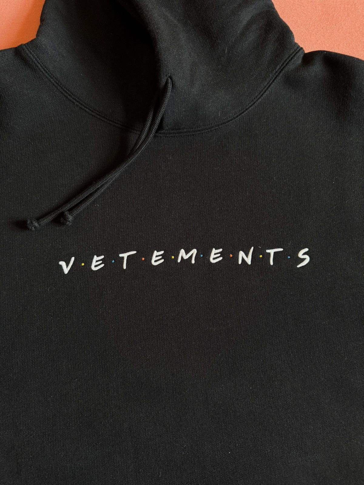 Vetements Vetements Hoodie Frienldy Logo black Great condition Size US S / EU 44-46 / 1 - 11 Thumbnail