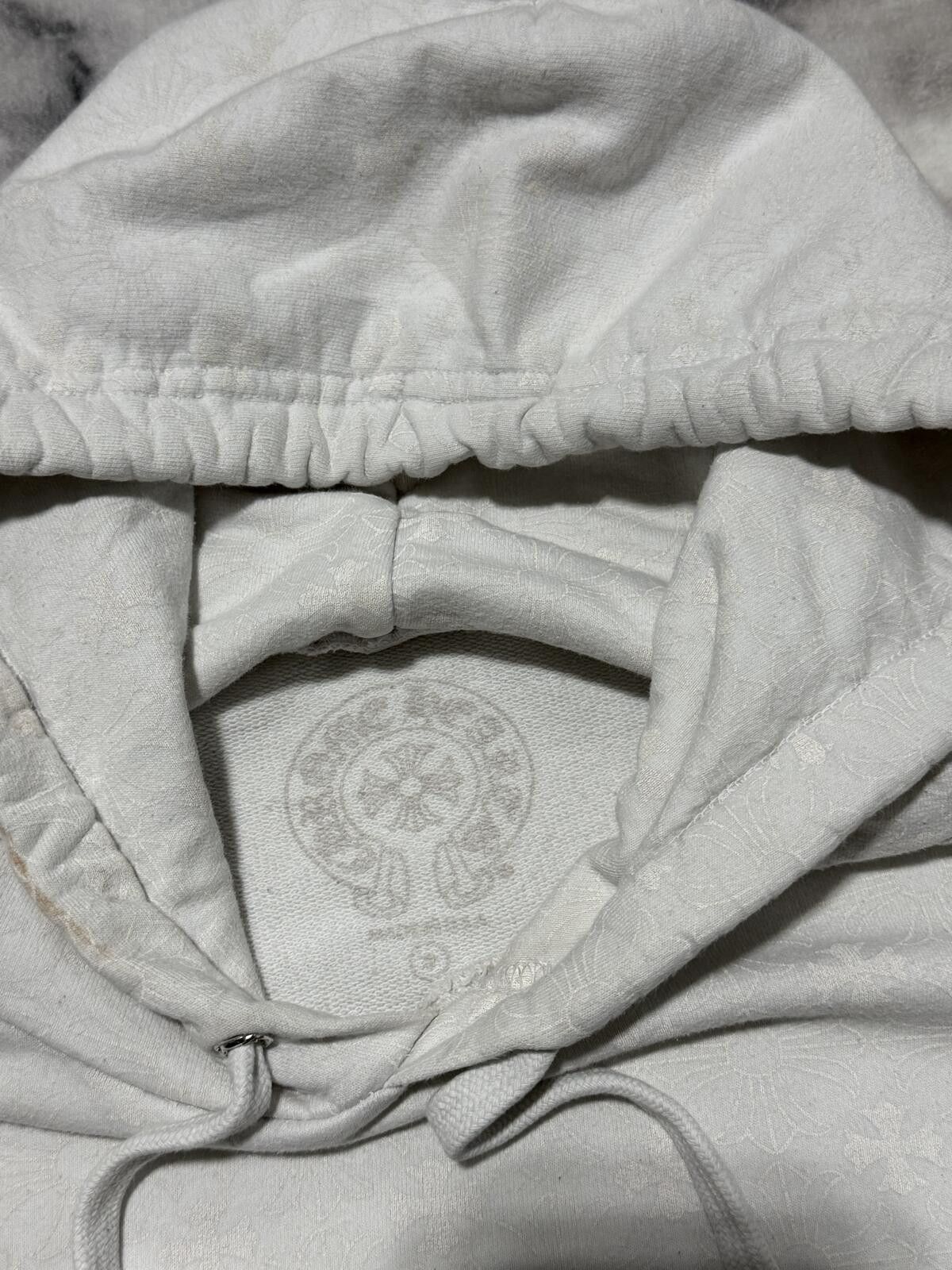 Chrome Hearts Chrome Hearts Reflective Monogram Hoodie White - S Size US S / EU 44-46 / 1 - 6 Thumbnail