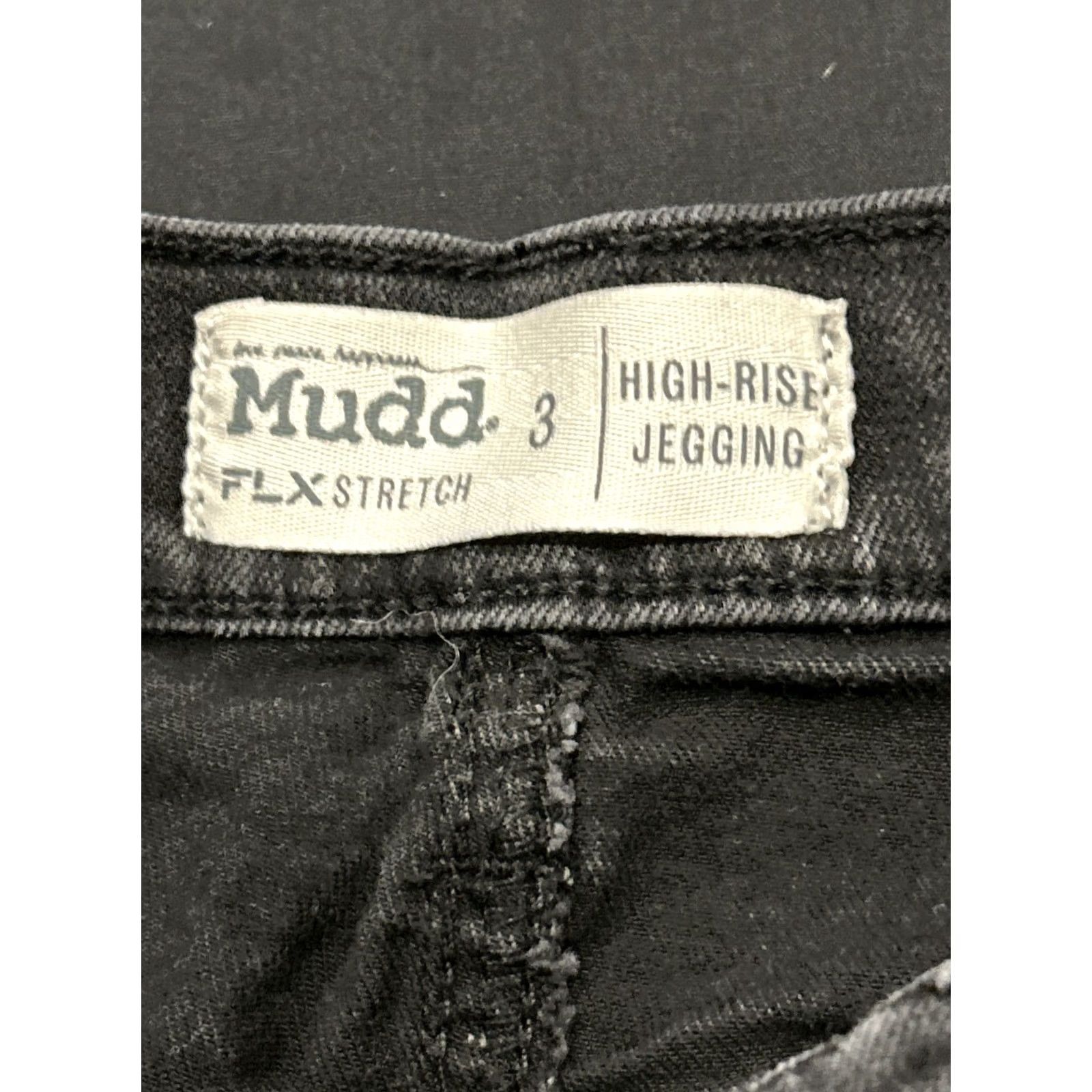 Vintage Mudd Jeans Juniors Size 3 Black FLX Stretch Cotton Blend Jeggings Size 26" / US 2 / IT 38 - 3 Thumbnail