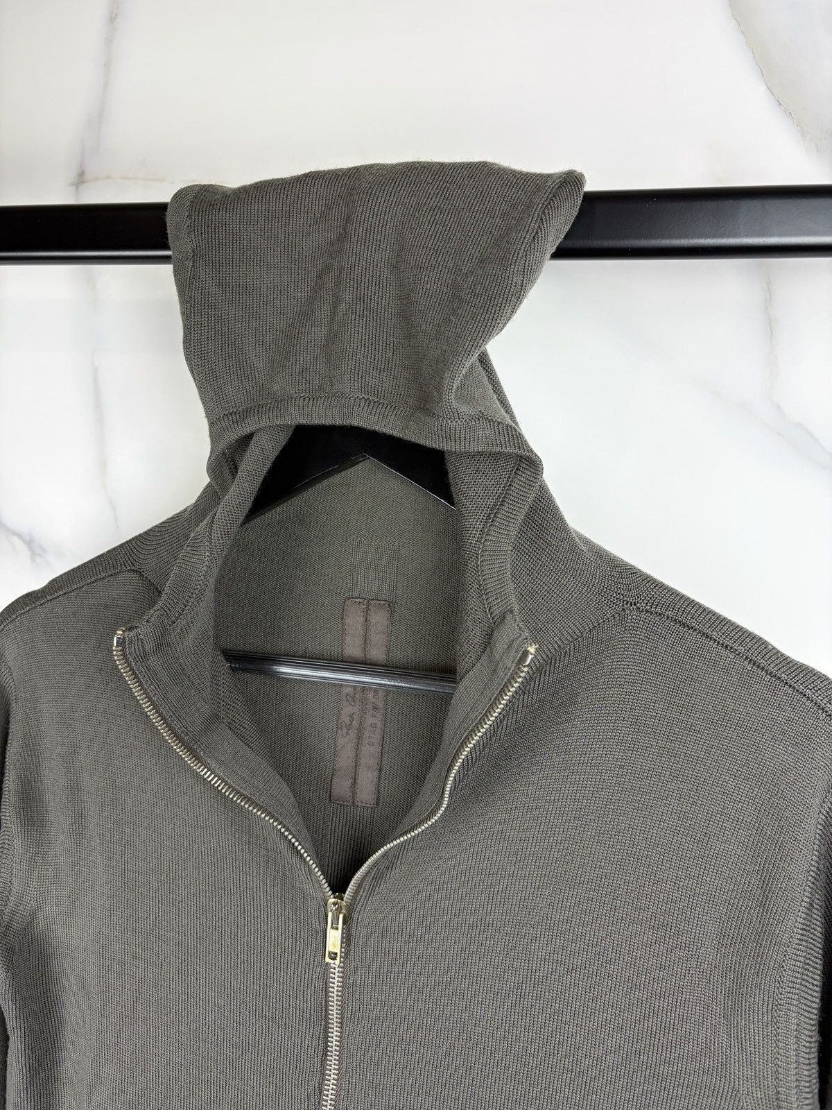 Rick Owens FW08 Rick Owens Stag Scuba Diver Bullet Zip Hoodie Olmar Size US S / EU 44-46 / 1 - 4 Thumbnail