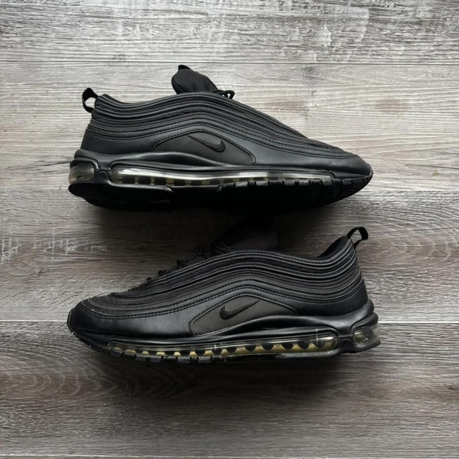 Nike NIKE • Air Max 97 "Black Reflective Gold" (12M) Size US 12 / EU 45 - 2 Thumbnail